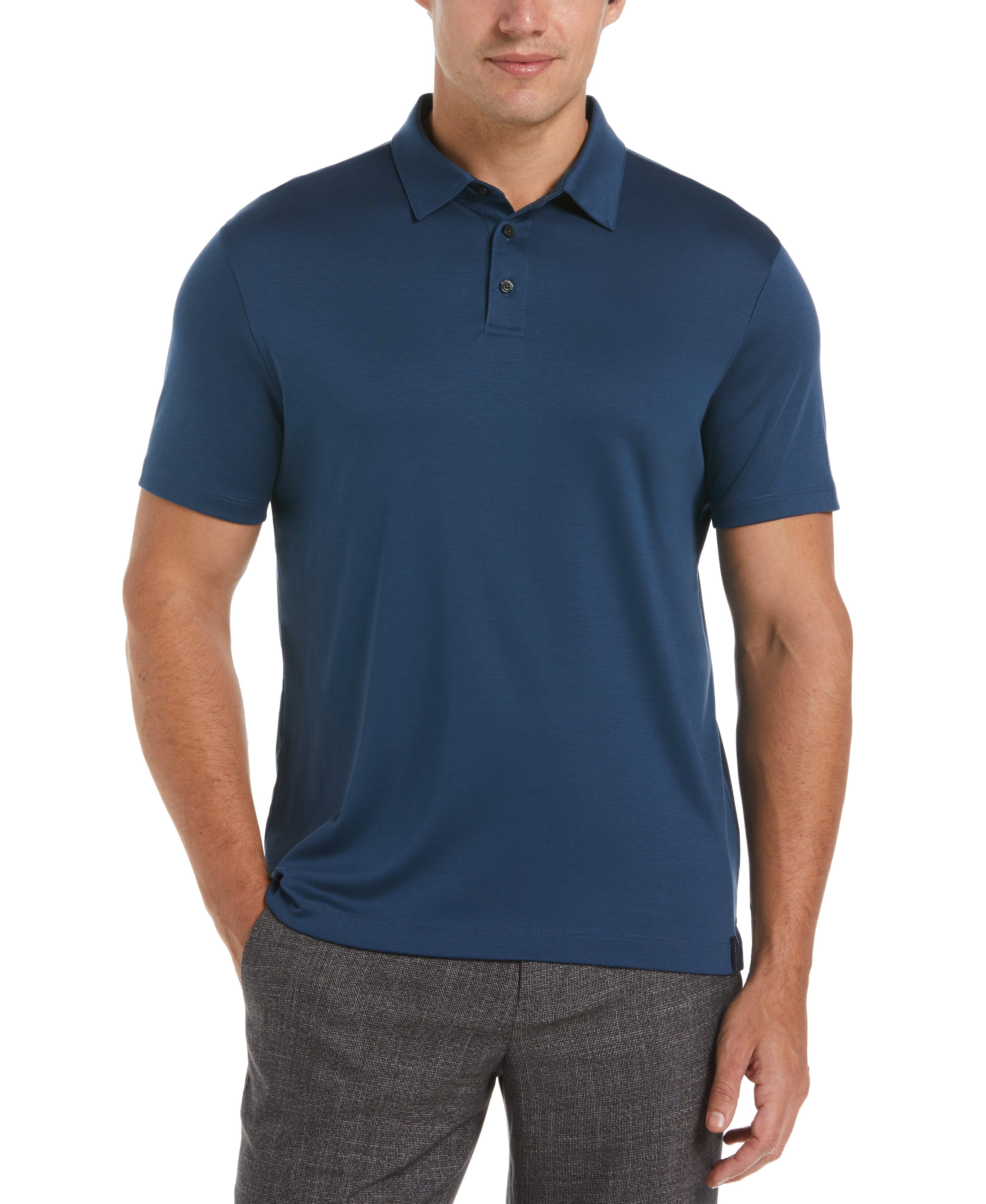 Smart Interlock Solid Polo