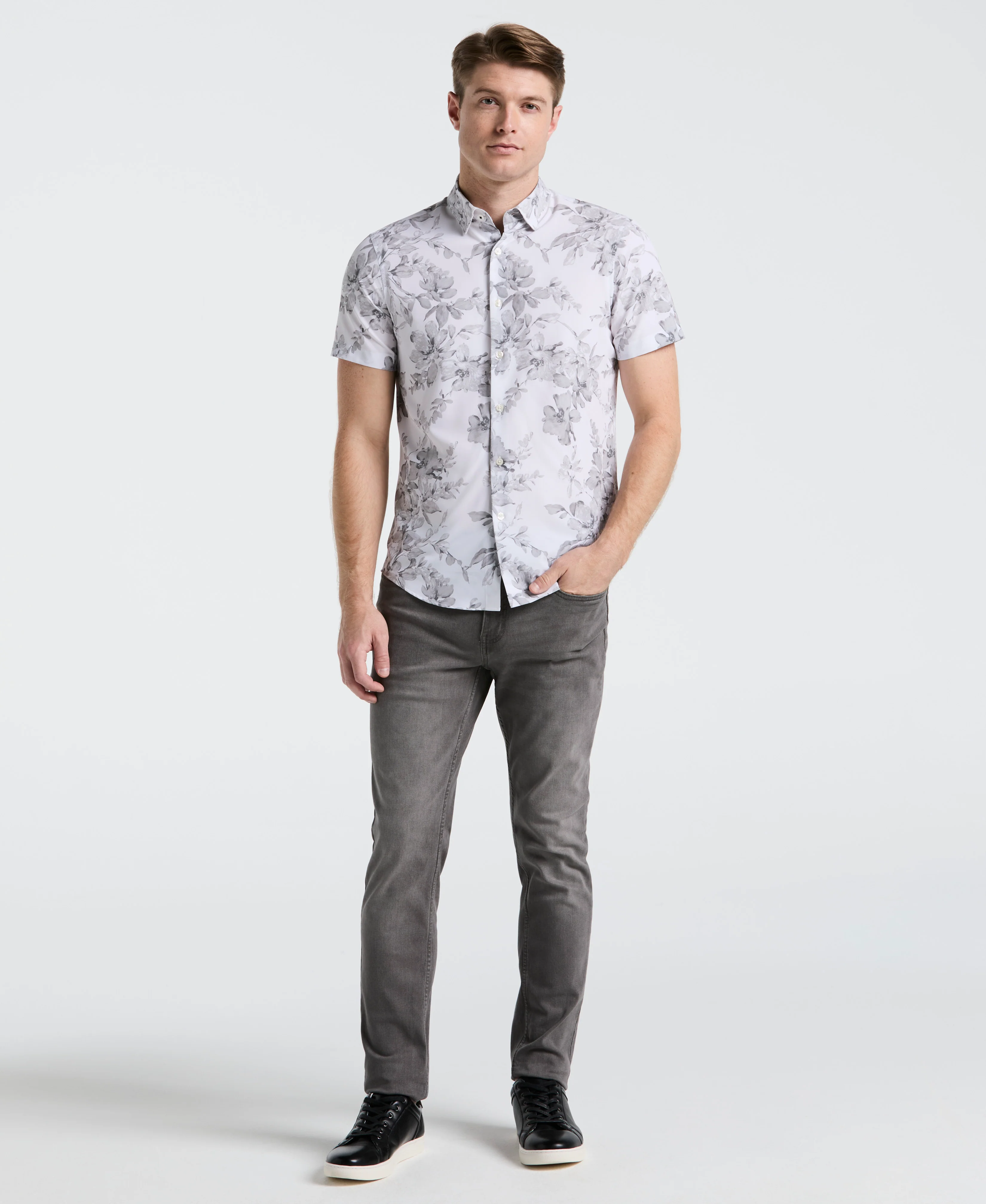 Slim Fit Floral Shirt