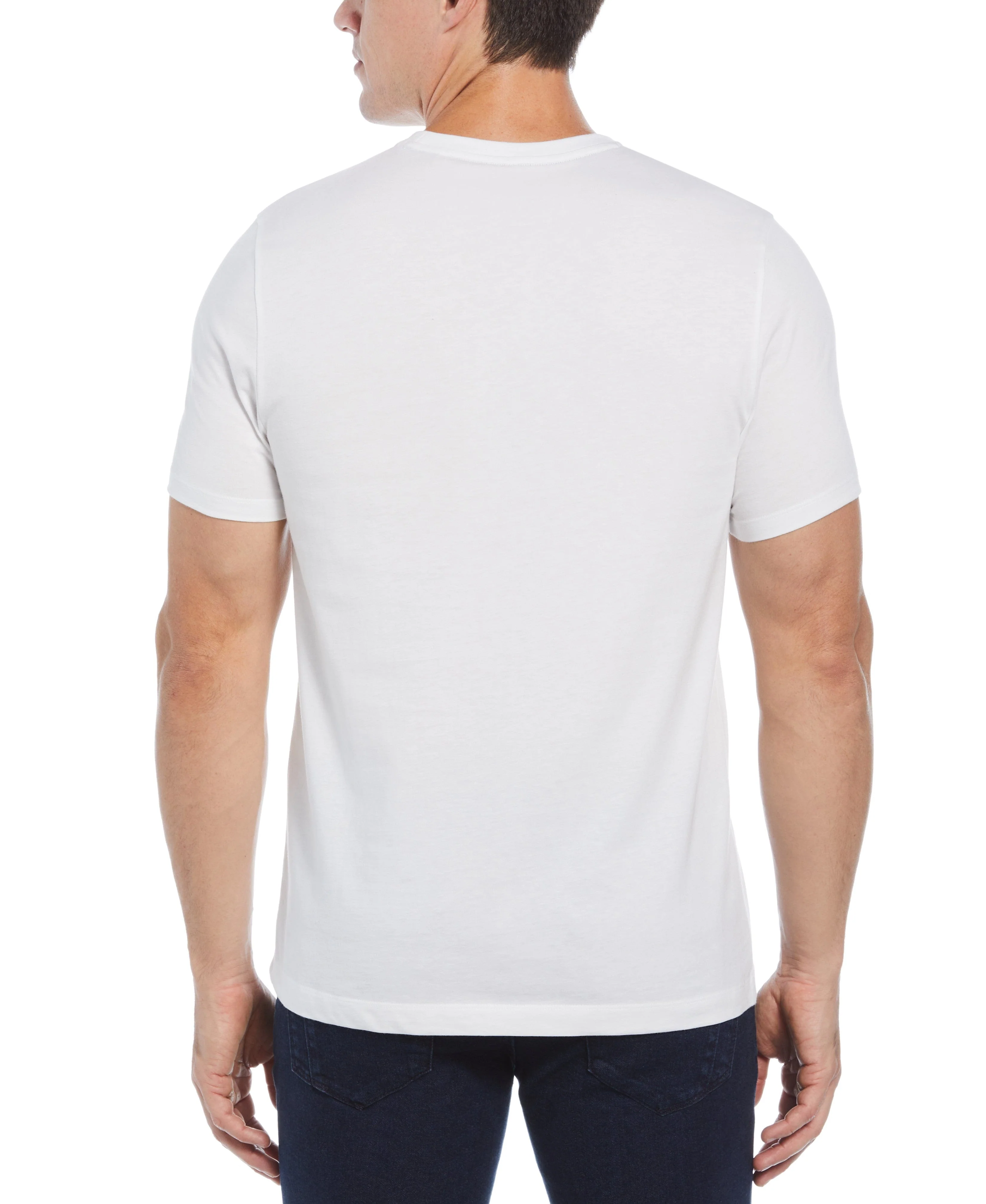 White Cotton Graphic Tee