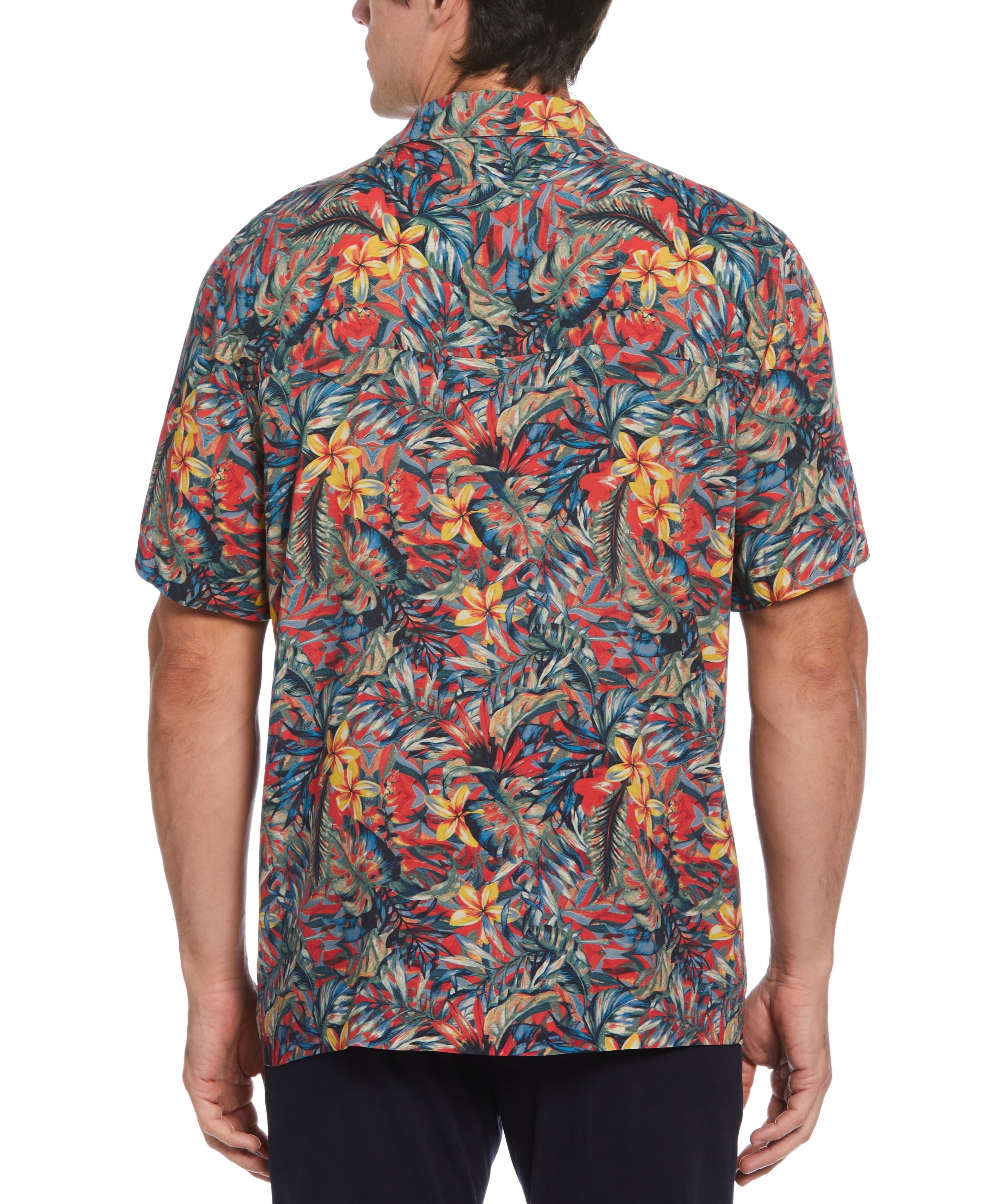 Tua X Perry Ellis Collaboration Ecovero Botanical Print Shirt
