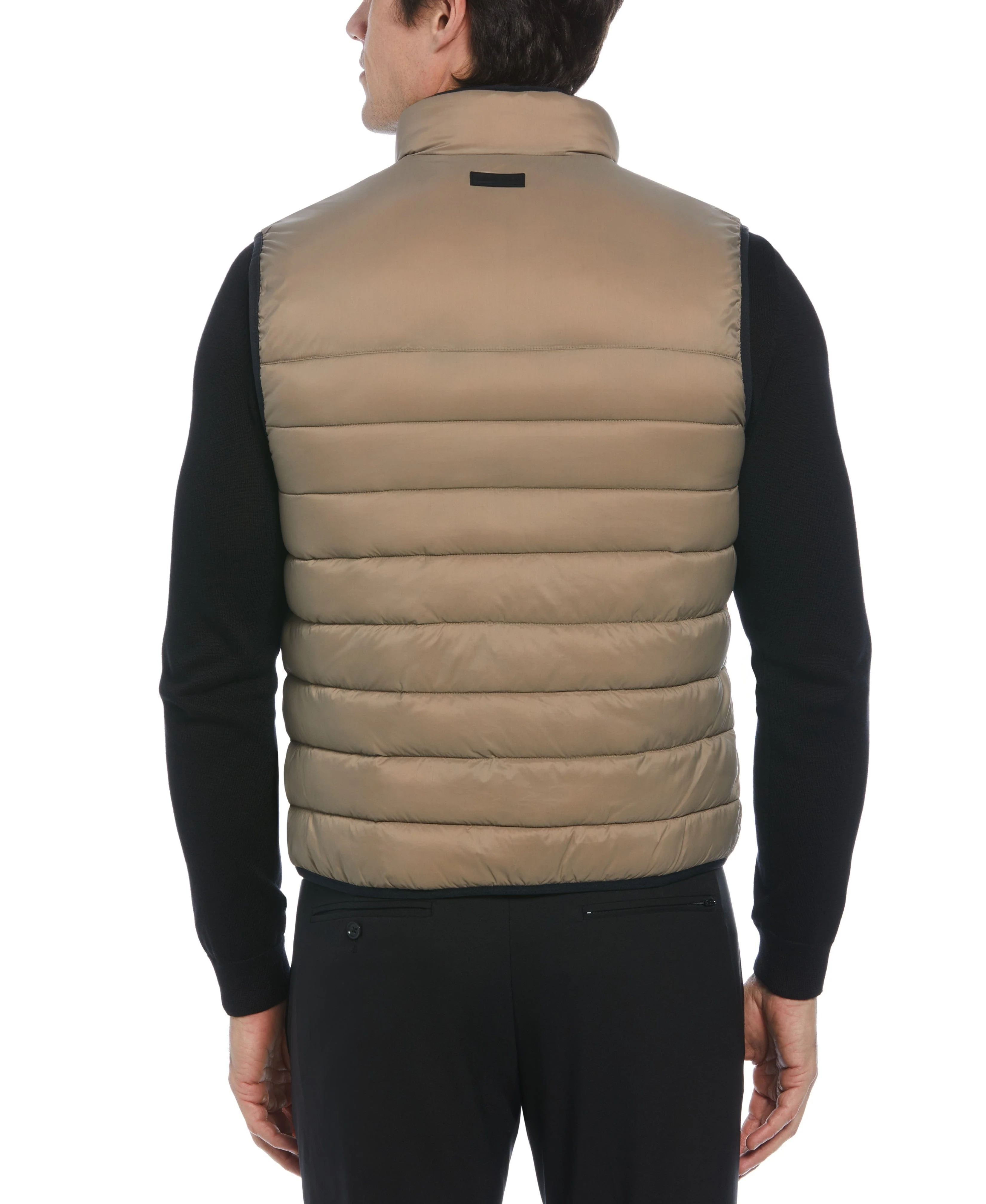 Lightweight Puffer Vest - Brown