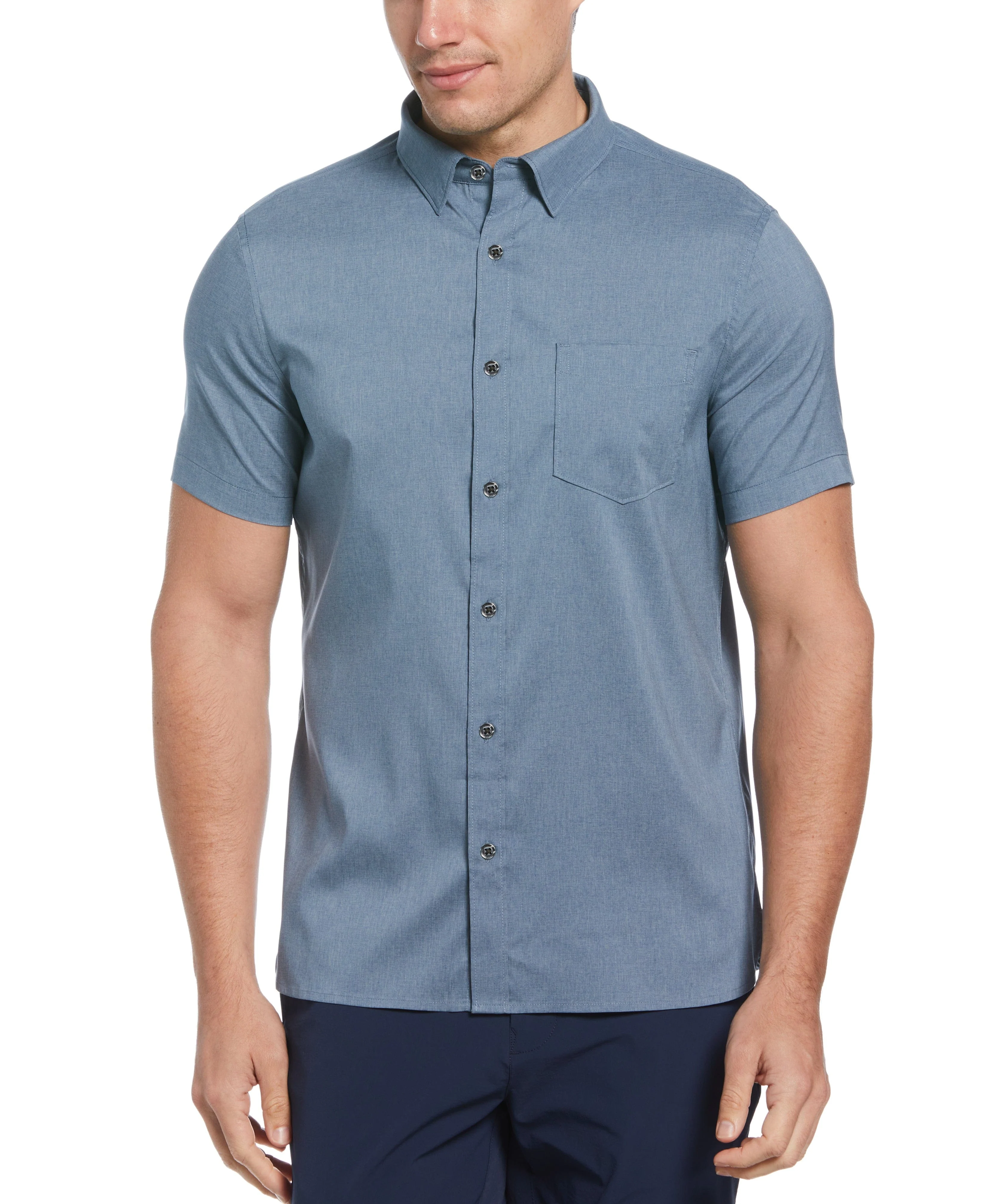 Total Stretch Slim Fit Heather Shirt