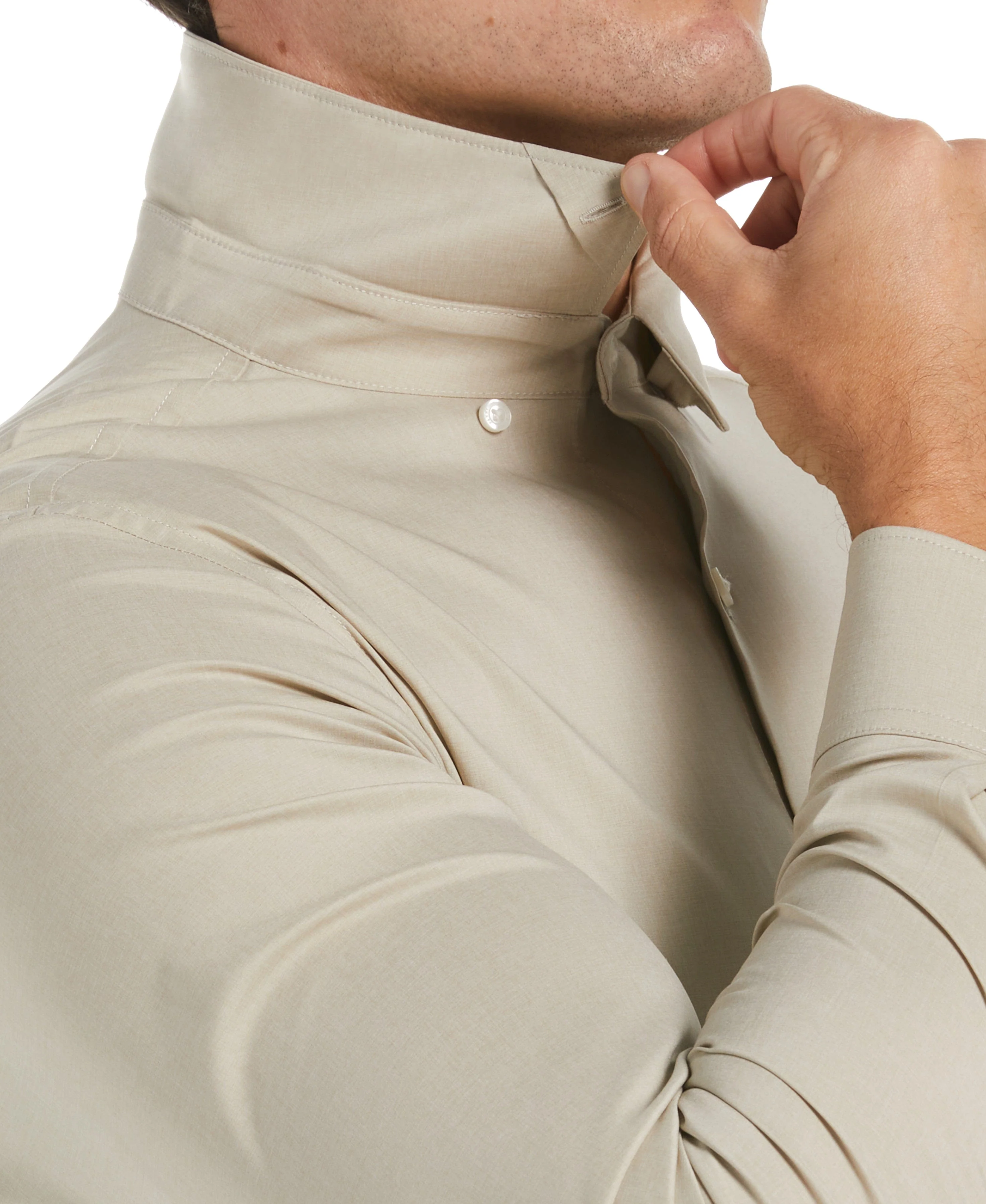 Tall Total Stretch Slim Fit Heather Shirt