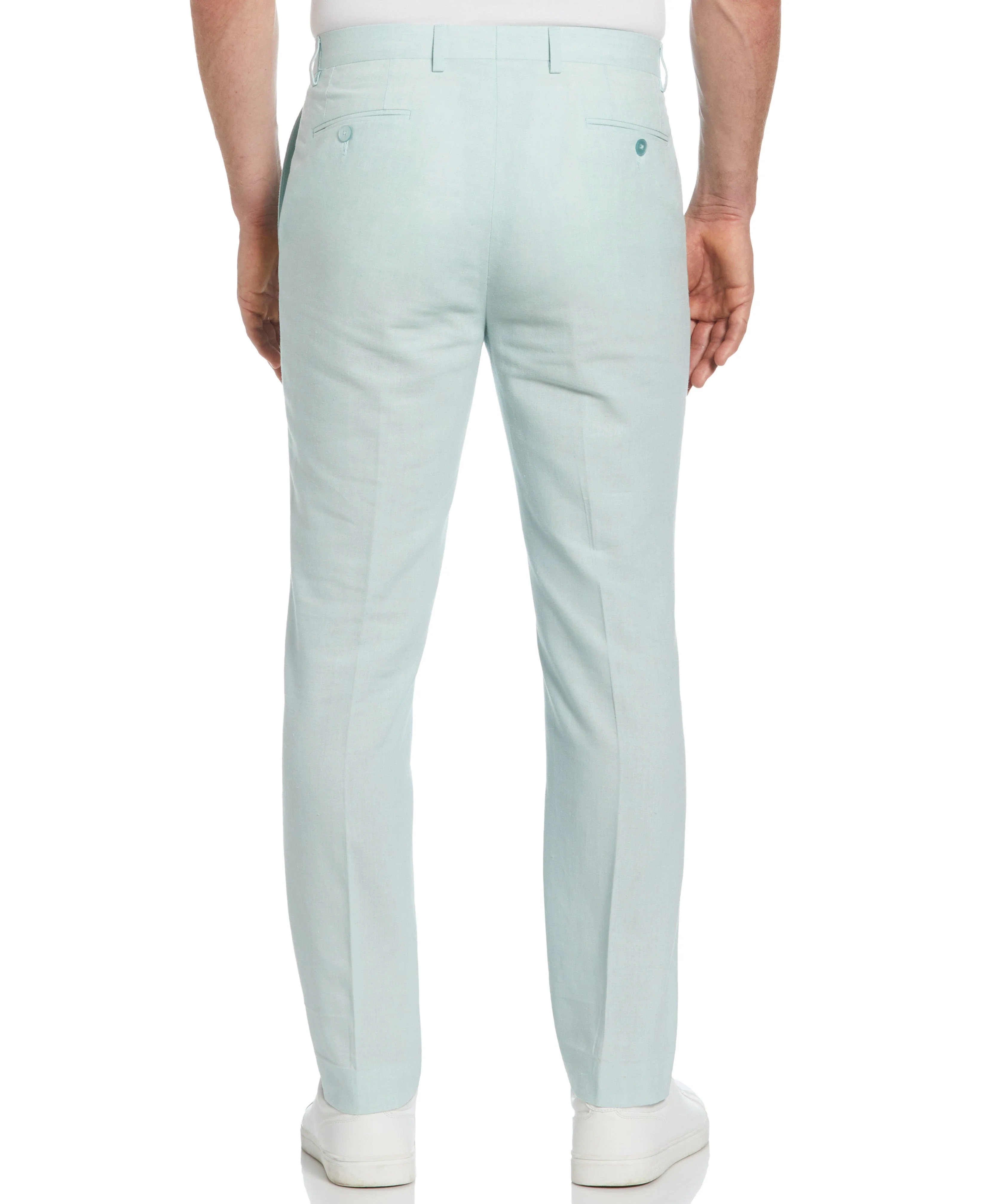 Slim Fit Linen Blend Suit Pant