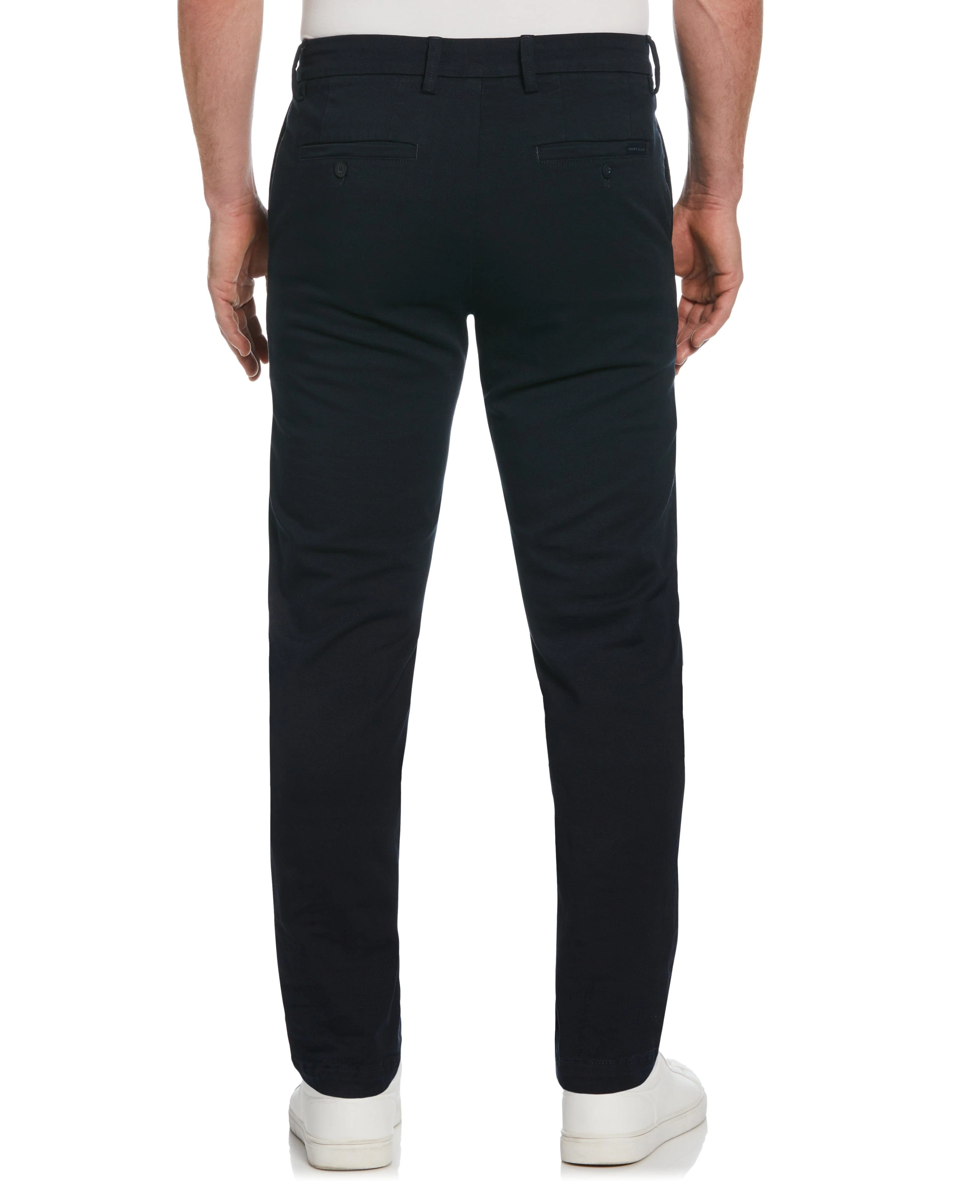 Slim Fit Dyed Solid Twill Chino Pant