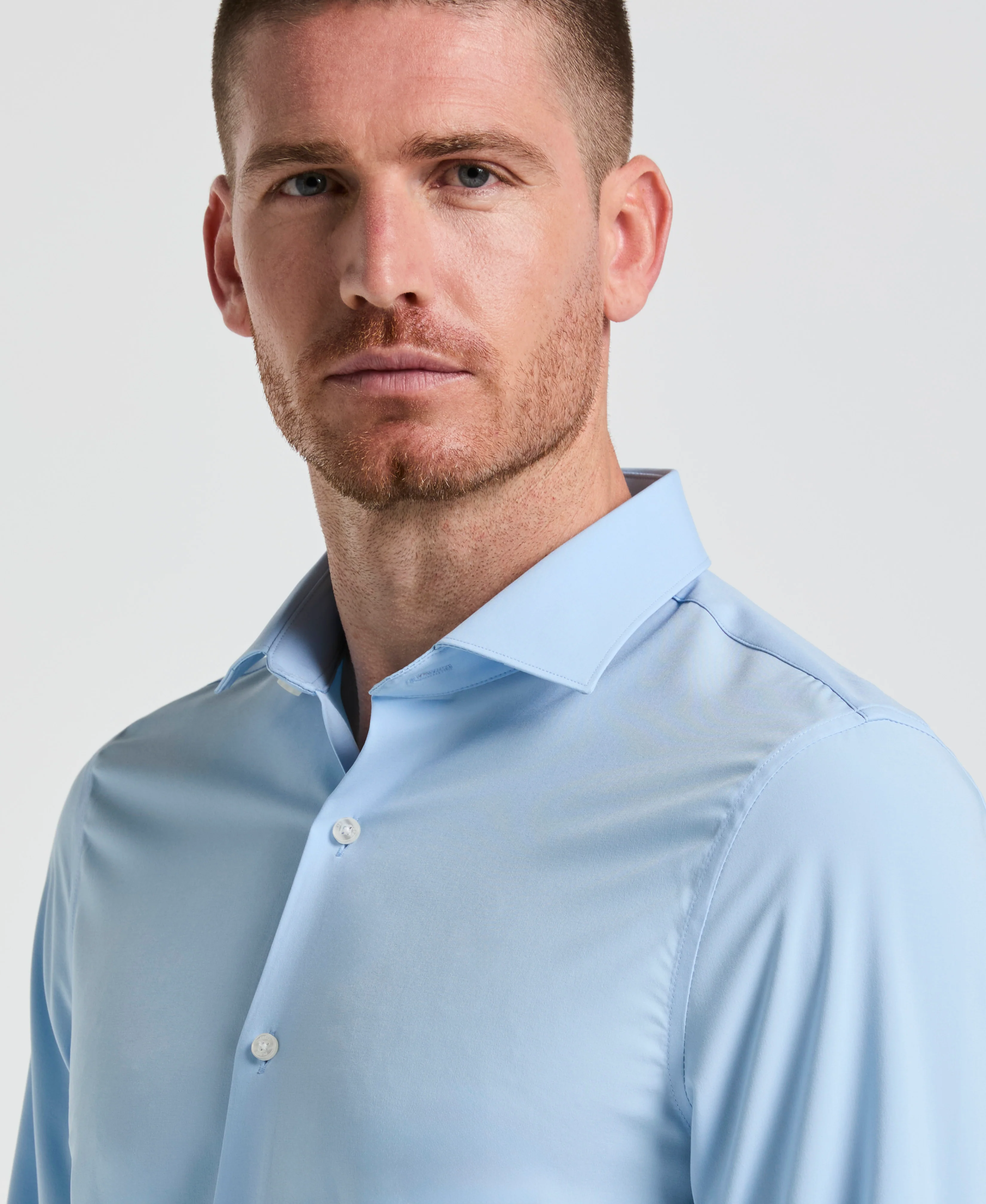 Performance Tech Solid Dress Shirt