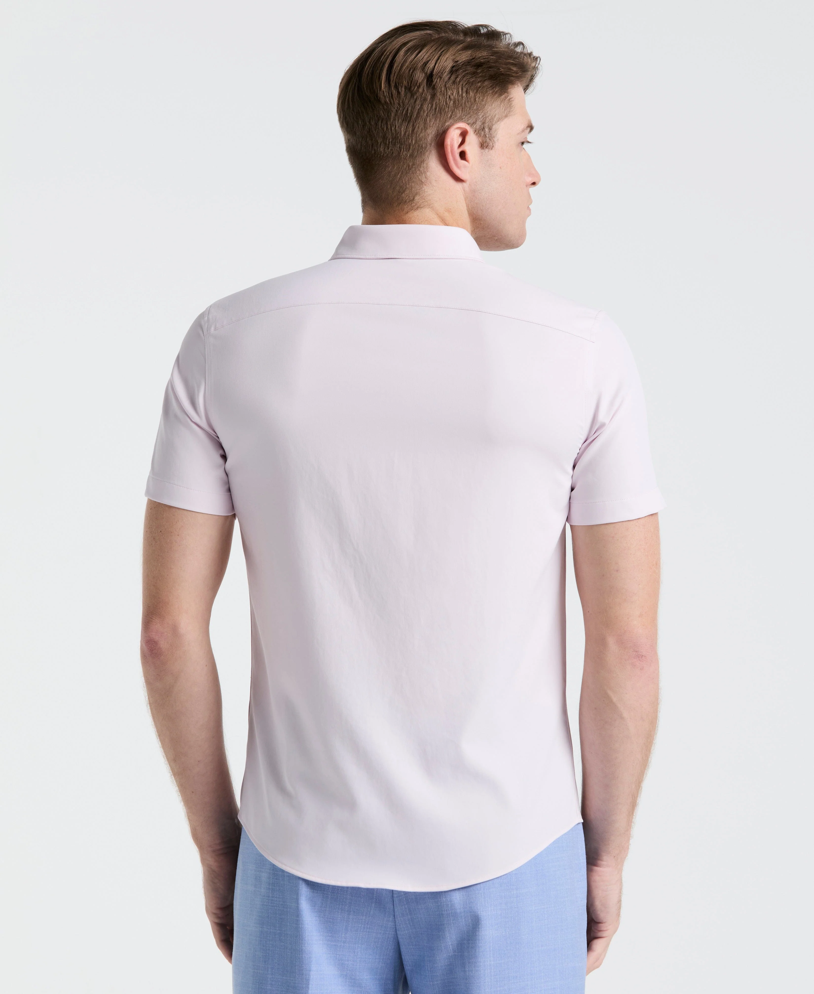 Slim Fit Total Stretch Solid Shirt