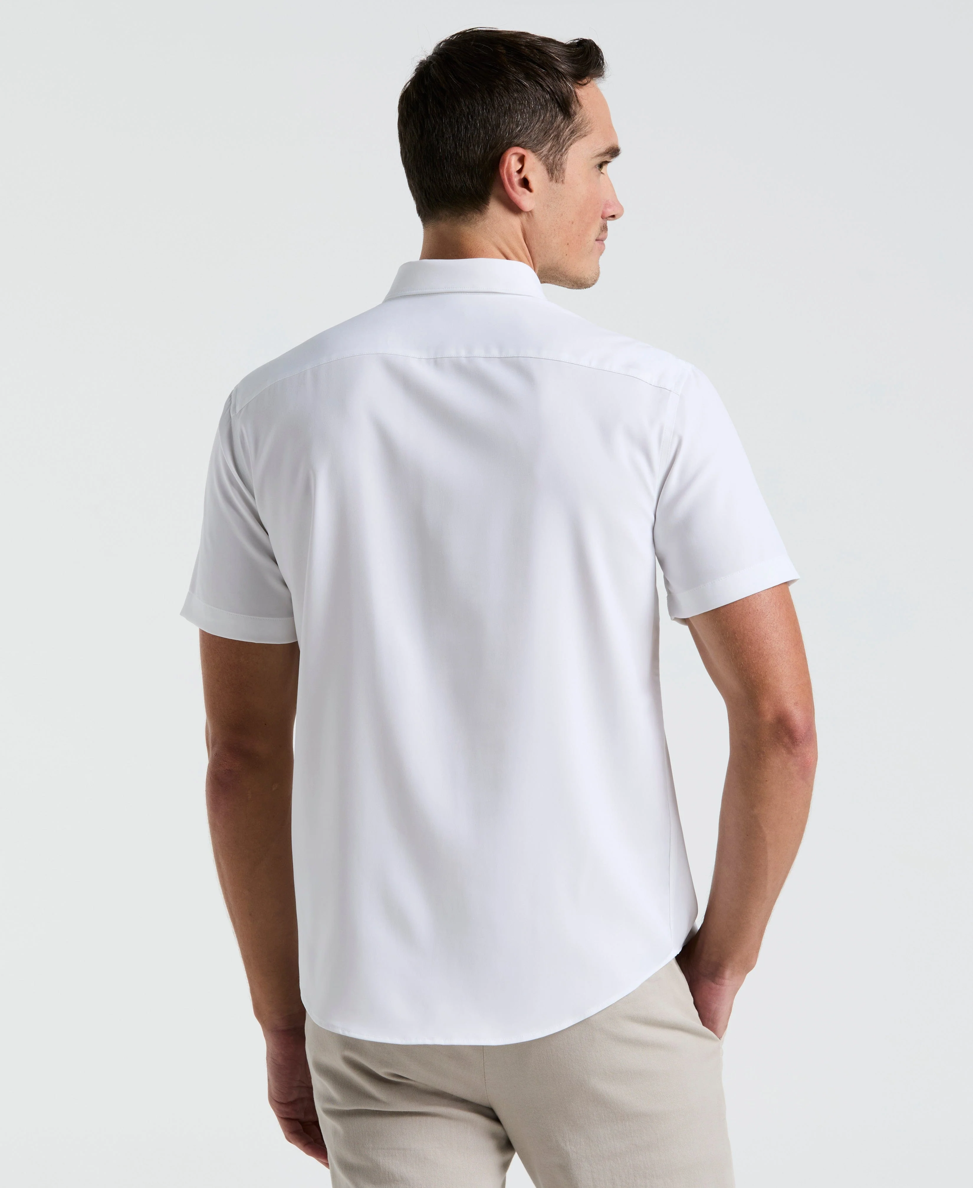 Slim Fit Total Stretch Solid Shirt