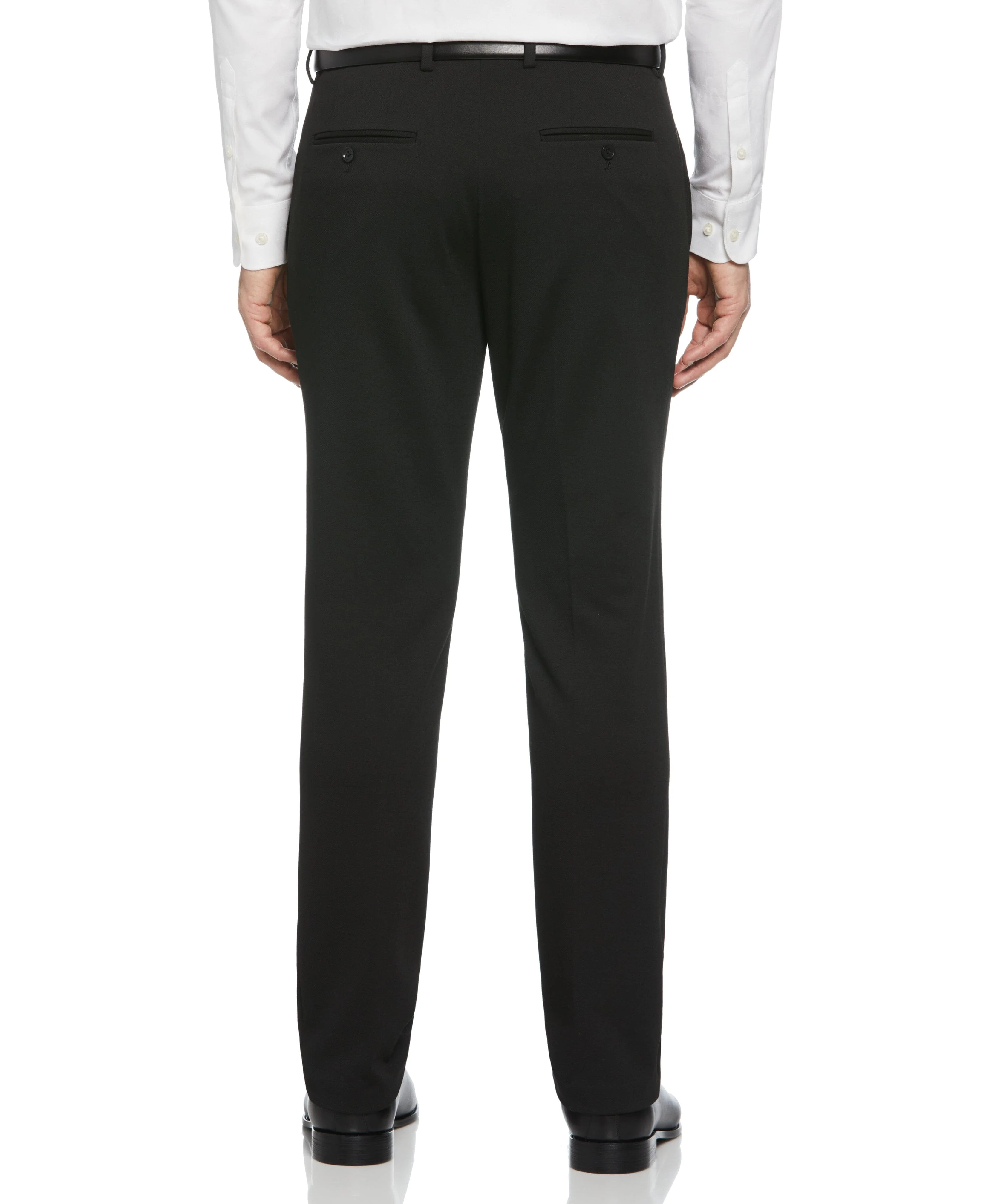 Slim Fit Solid Knit Suit Pant