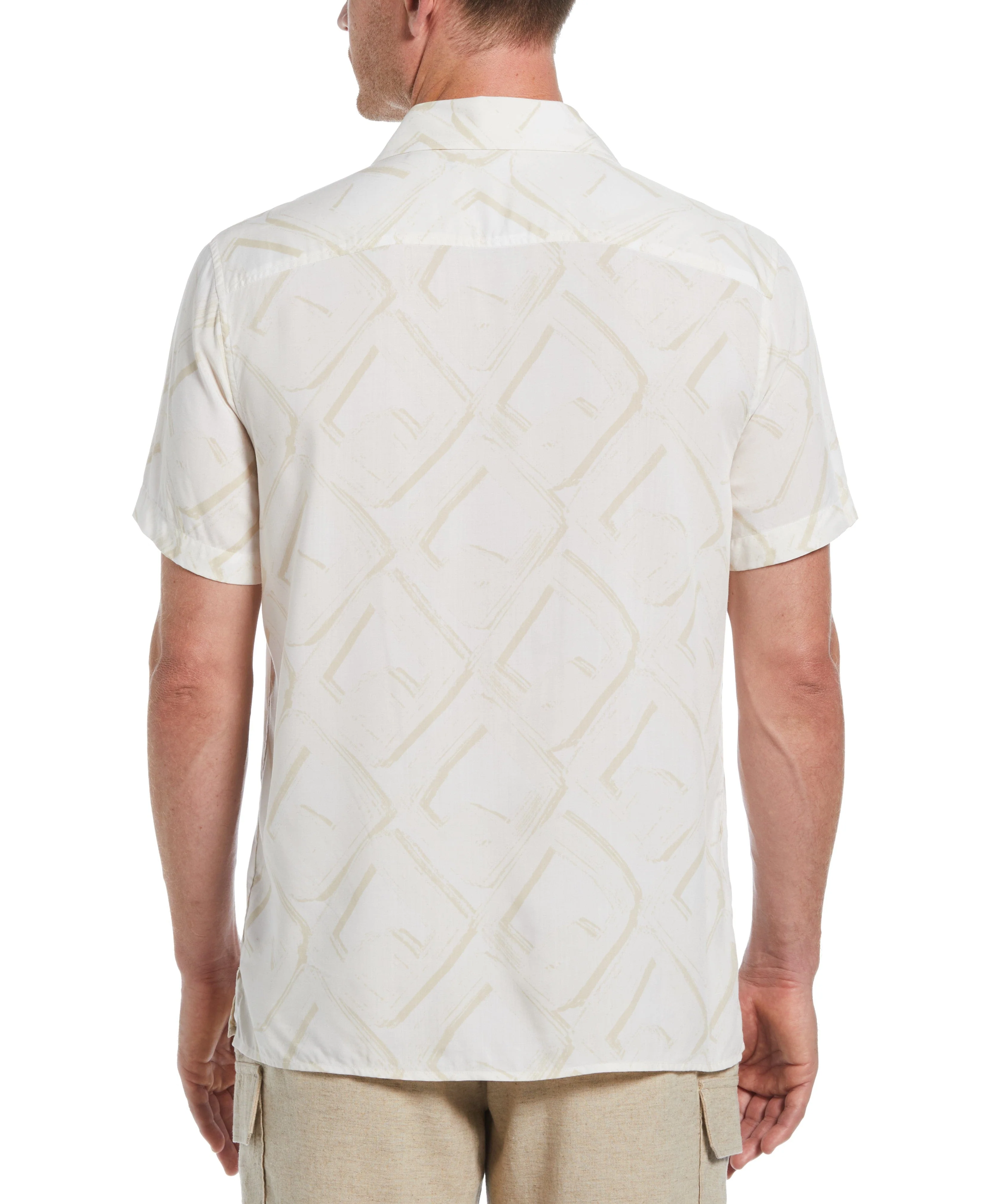 EcoVero™ Soft Abstract Print Shirt