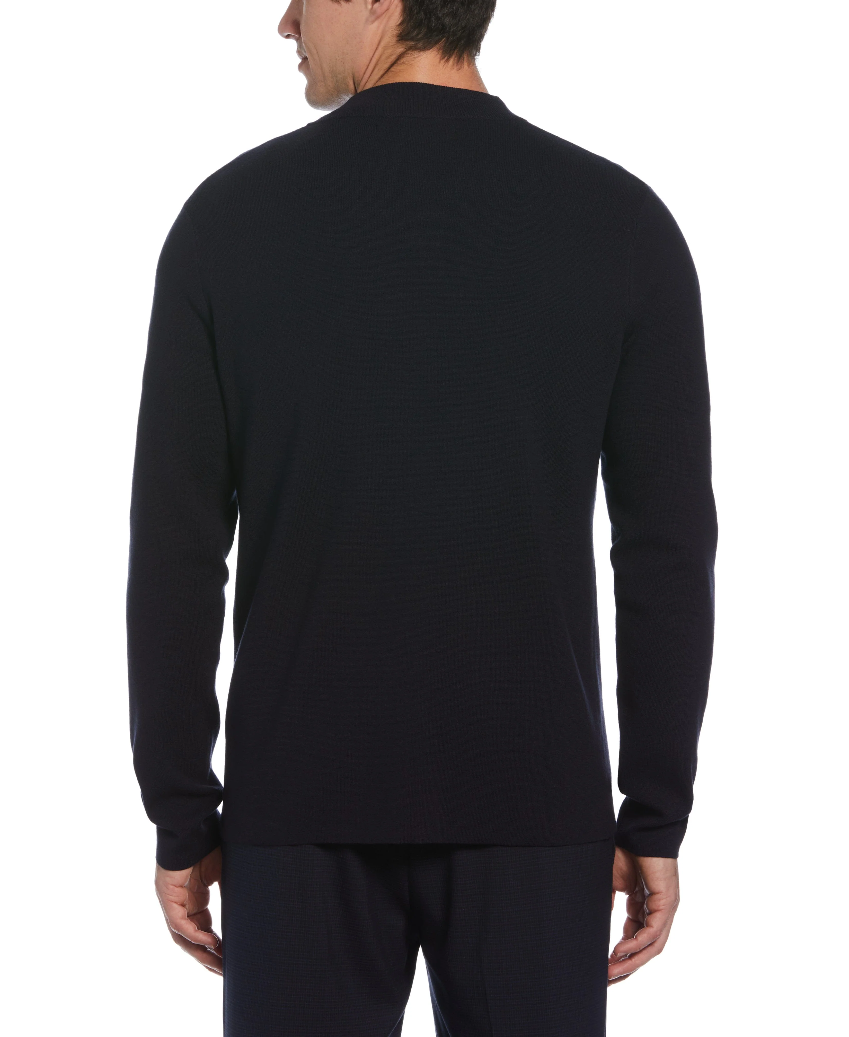 Tech Knit Open Cardigan Sweater