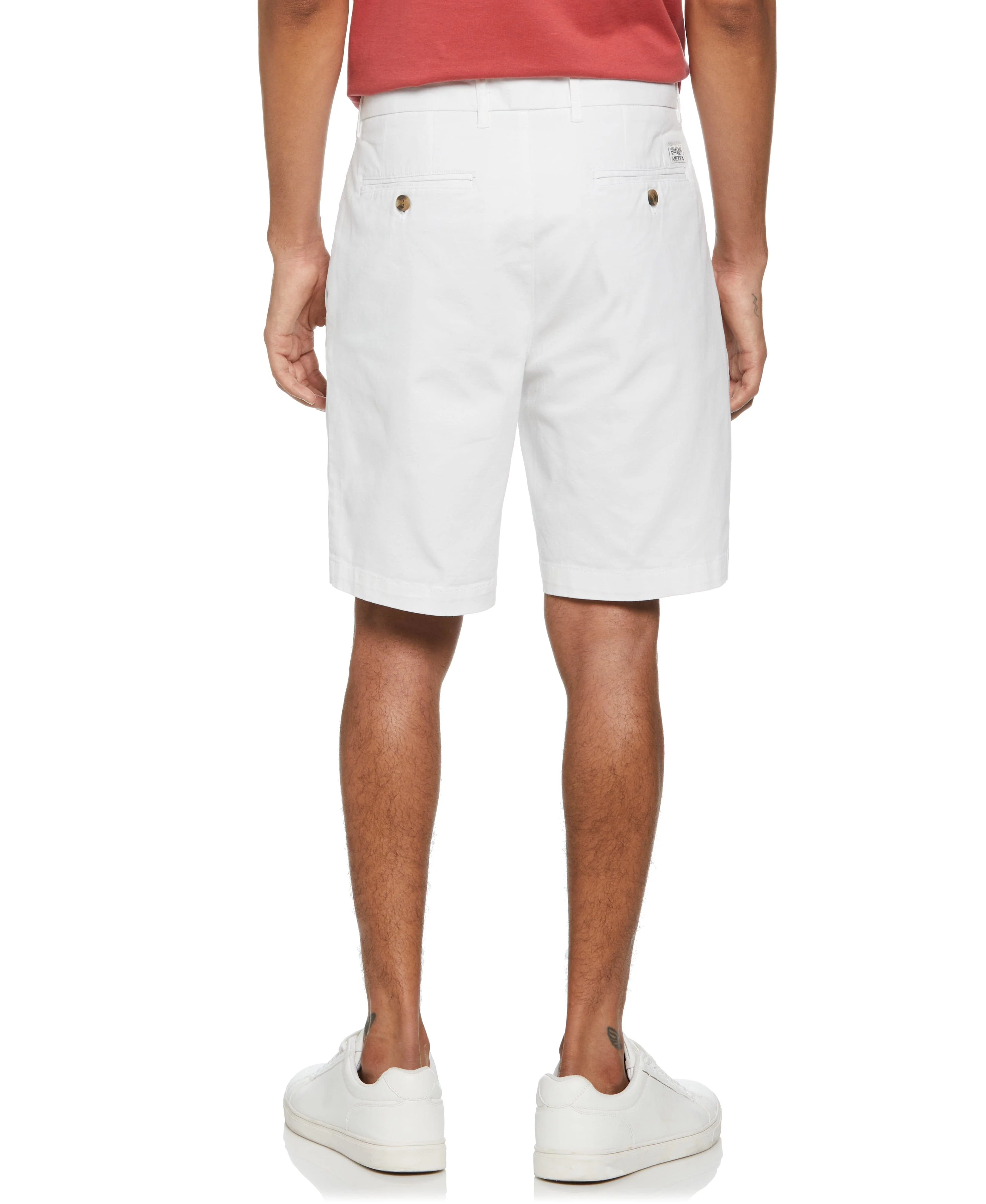 Flat Front Stretch Chino Short