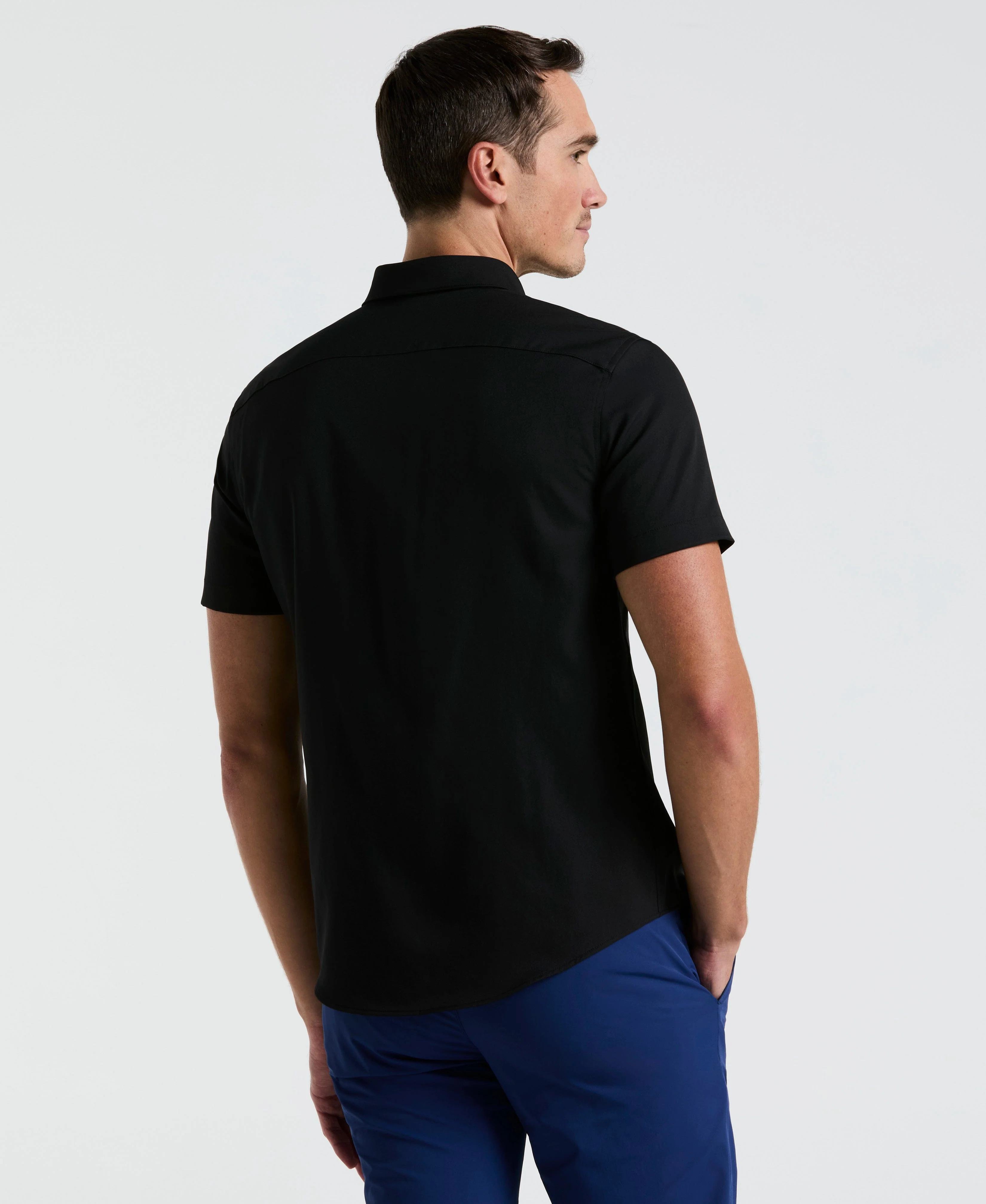 Slim Fit Total Stretch Solid Shirt