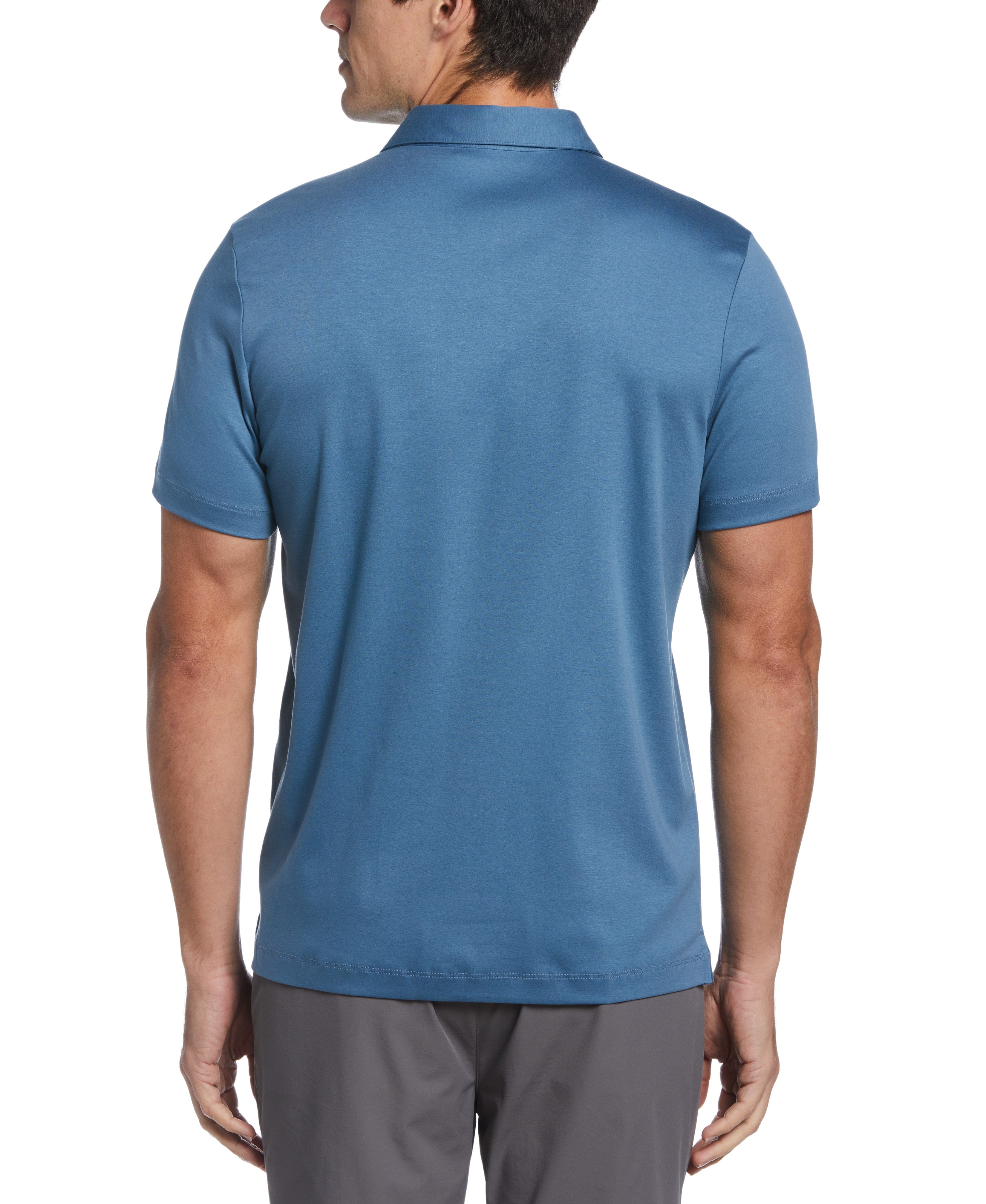 Smart Interlock Solid Polo