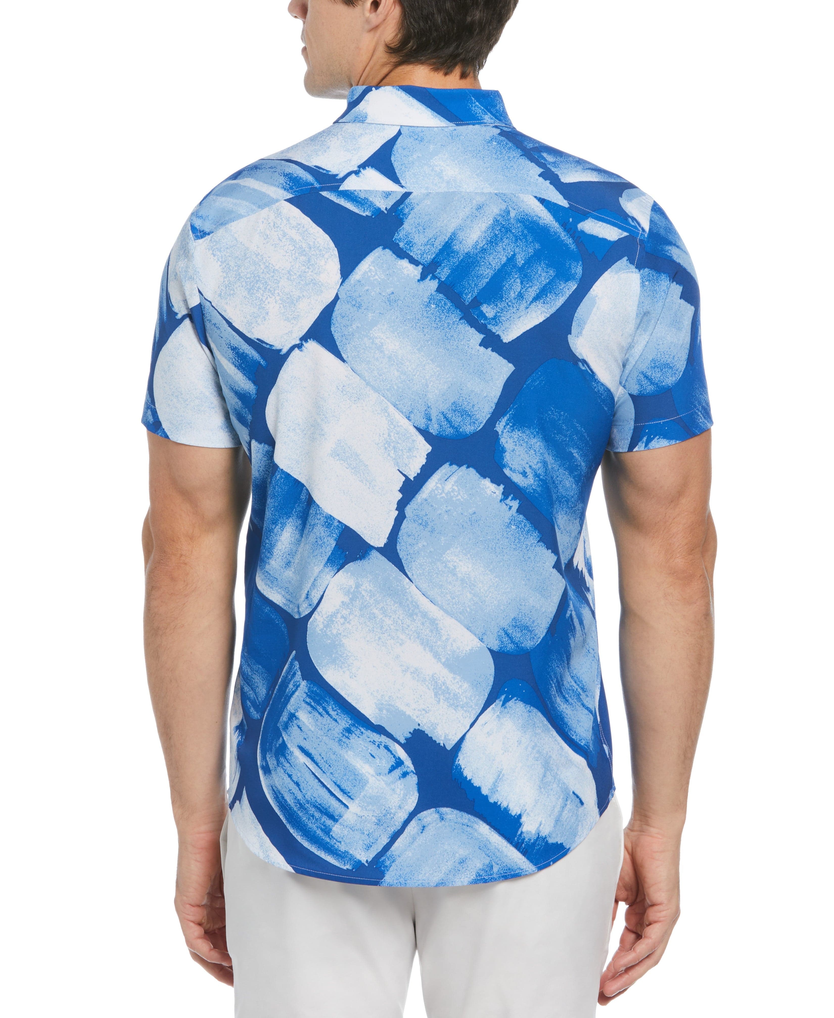 Total Stretch Slim Fit Paint Stroke Shirt