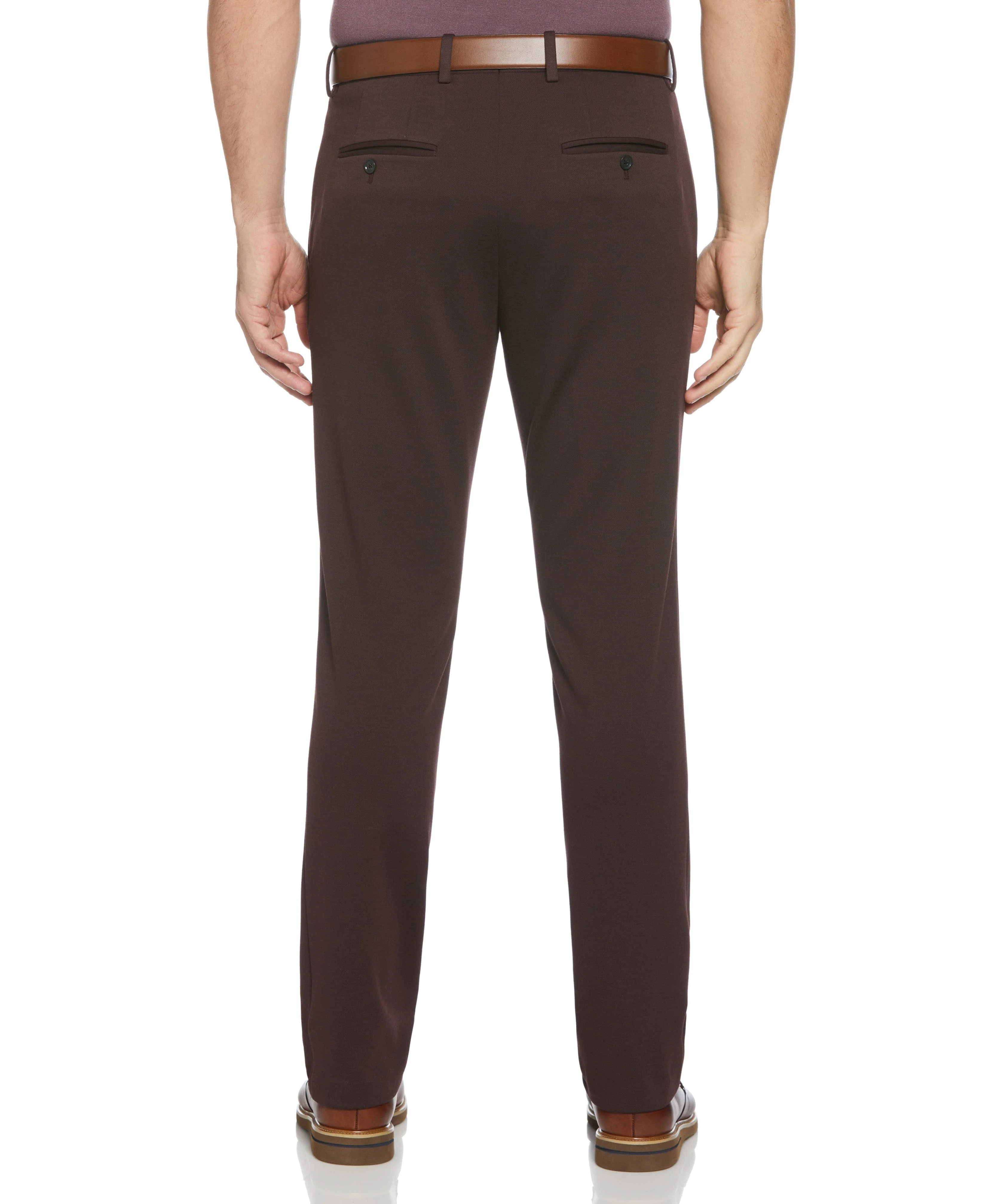 Very Slim Fit Solid Smart Knit Suit Pant