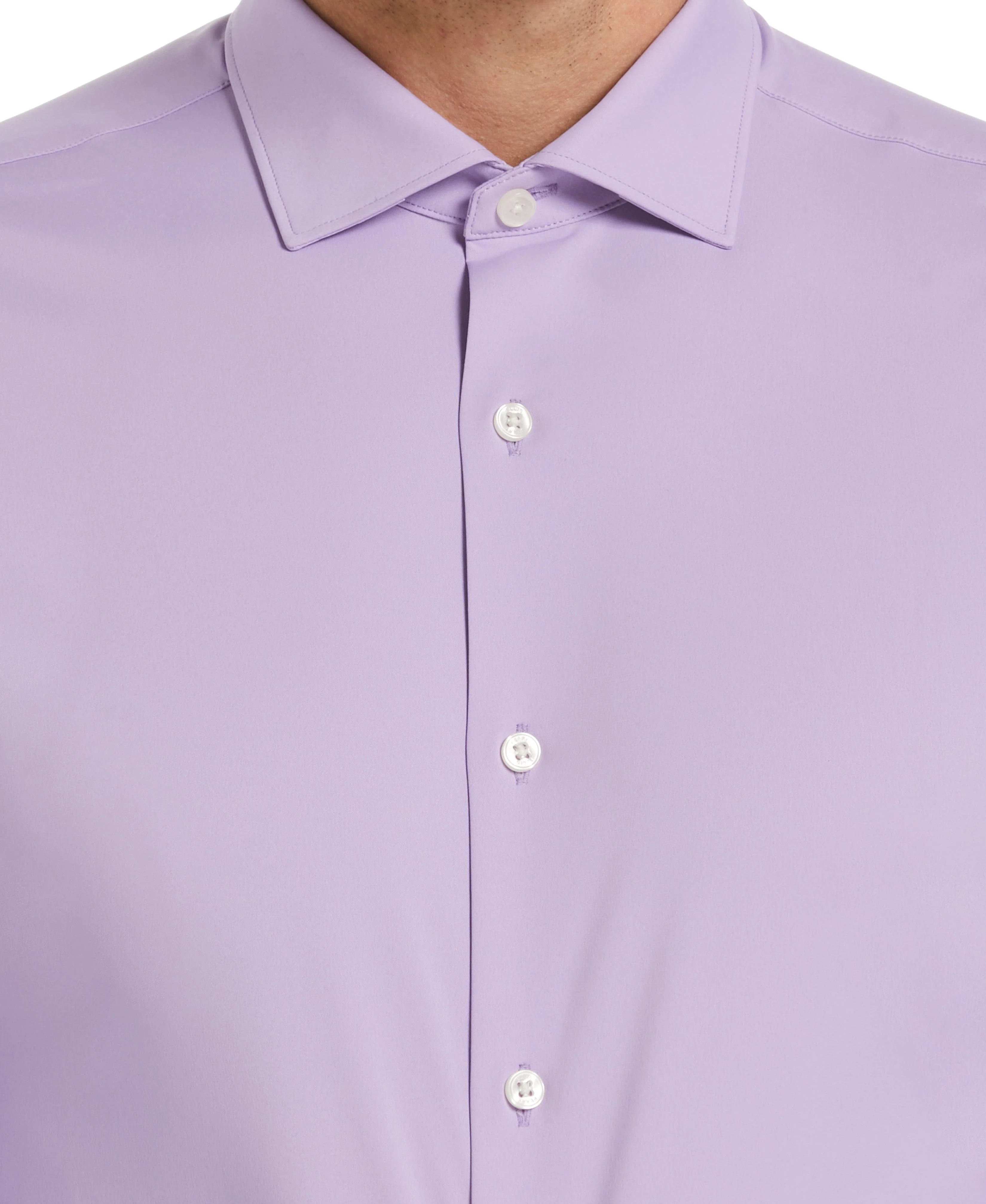 Very Slim Fit Lilac Tech Dress Shirt