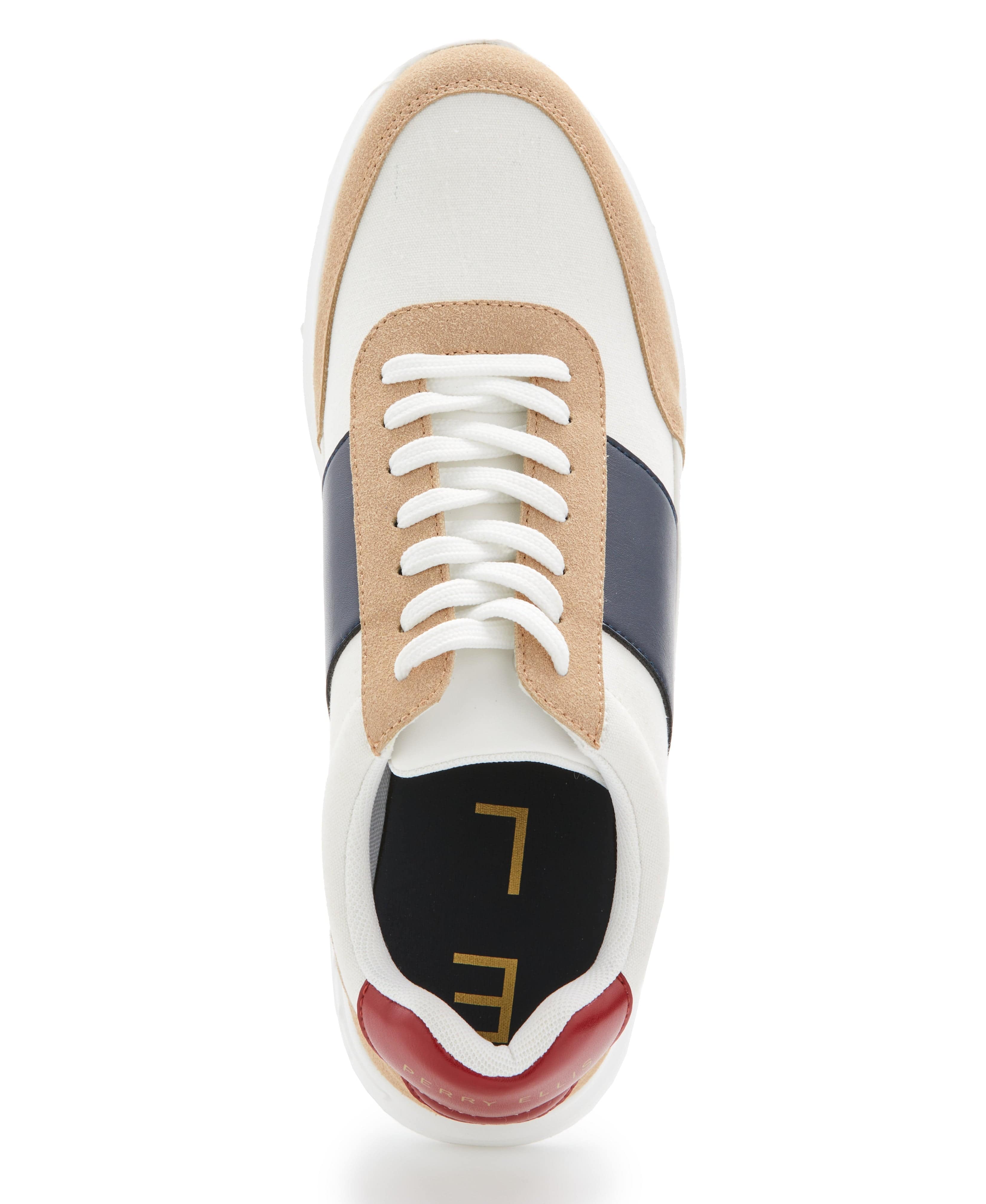 Color Block Canvas Sneaker