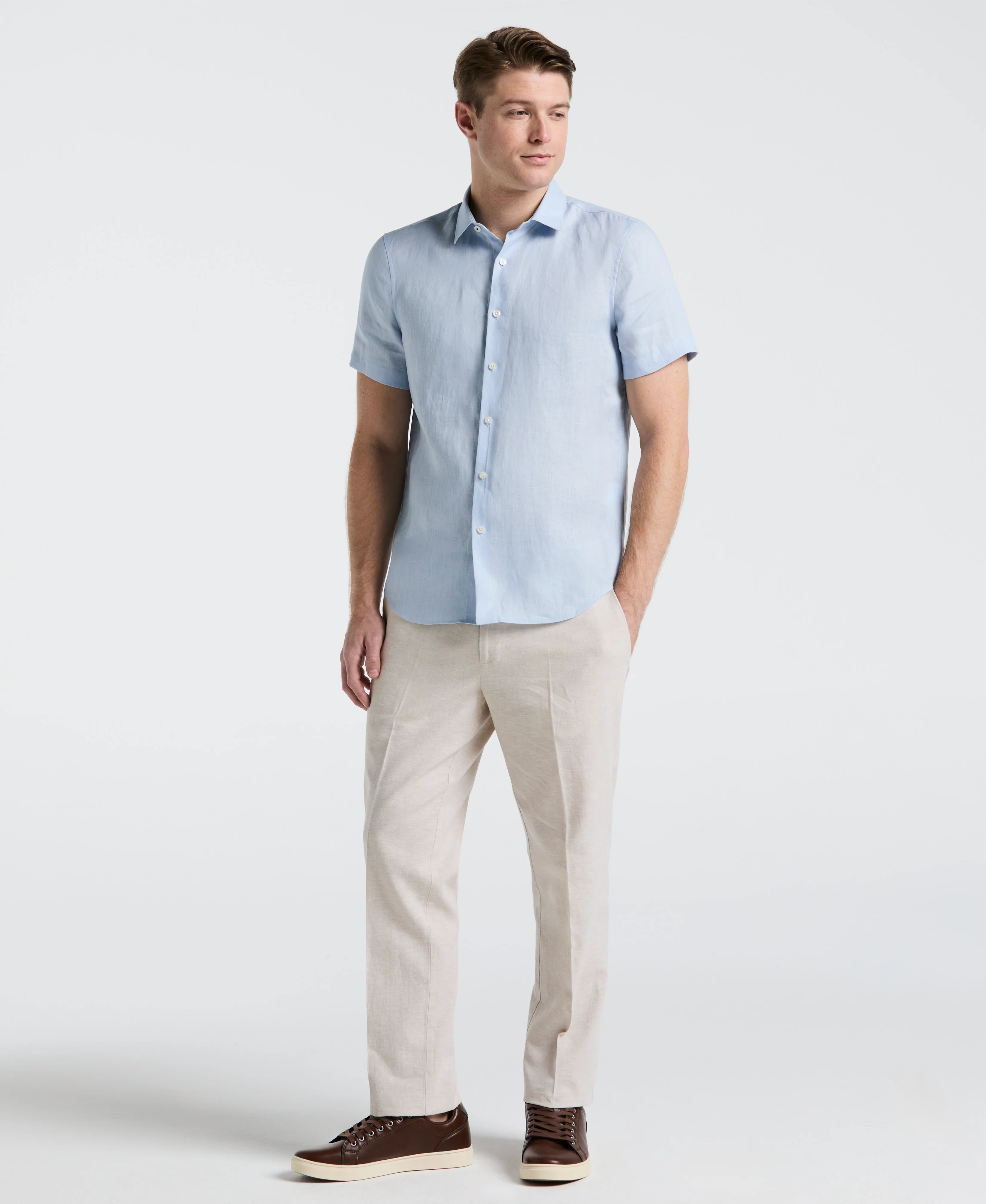 Solid Linen Shirt