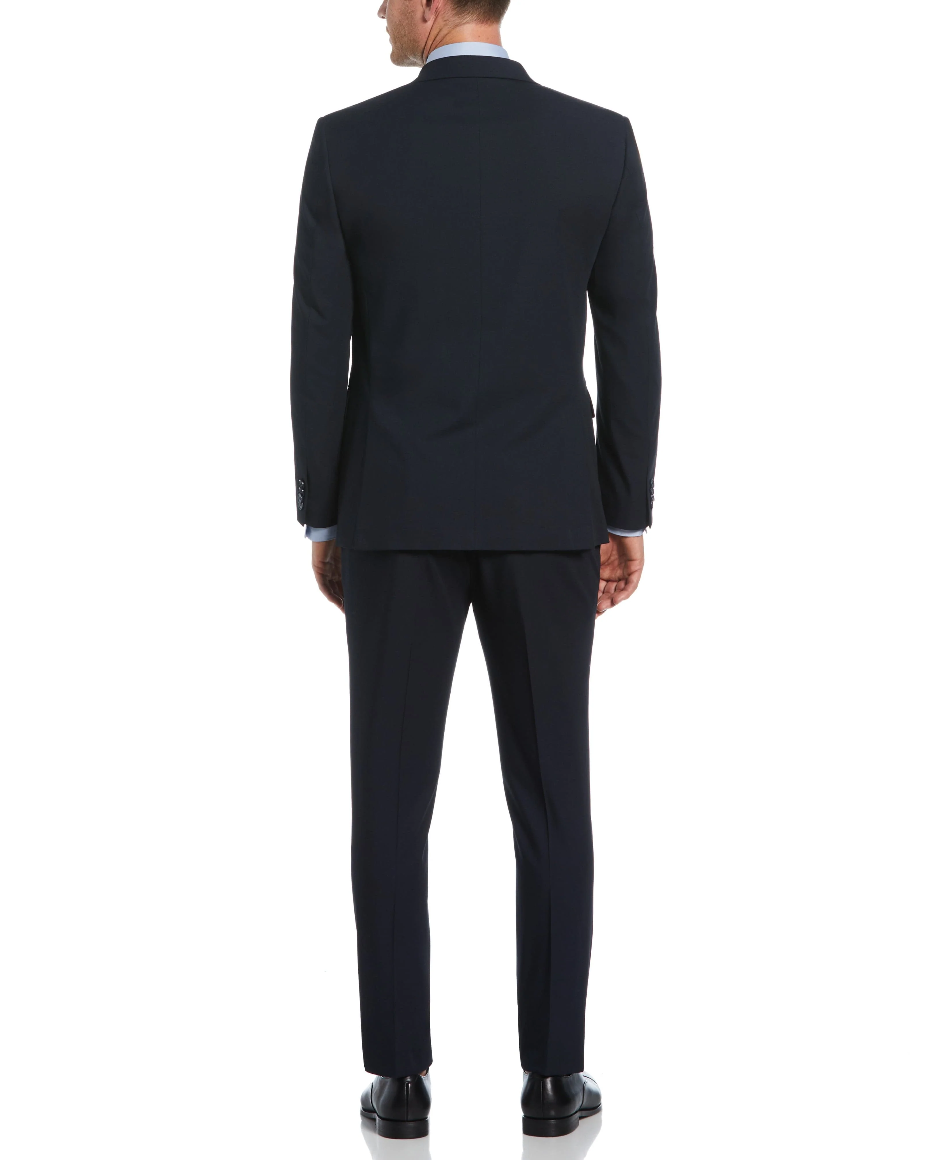 Slim Fit Double Breasted Peak Lapel Suit Jacket