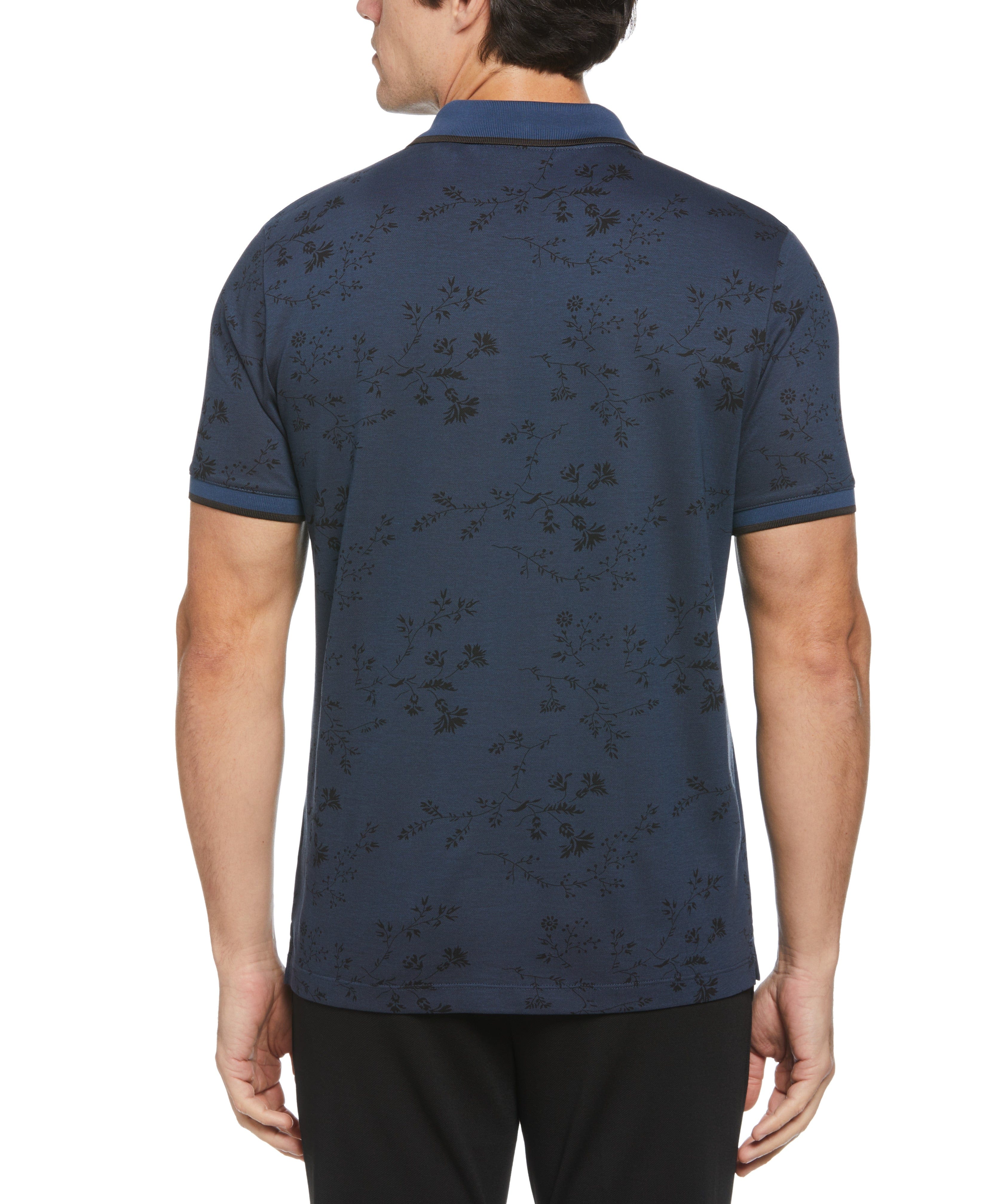 Floral Pique Polo