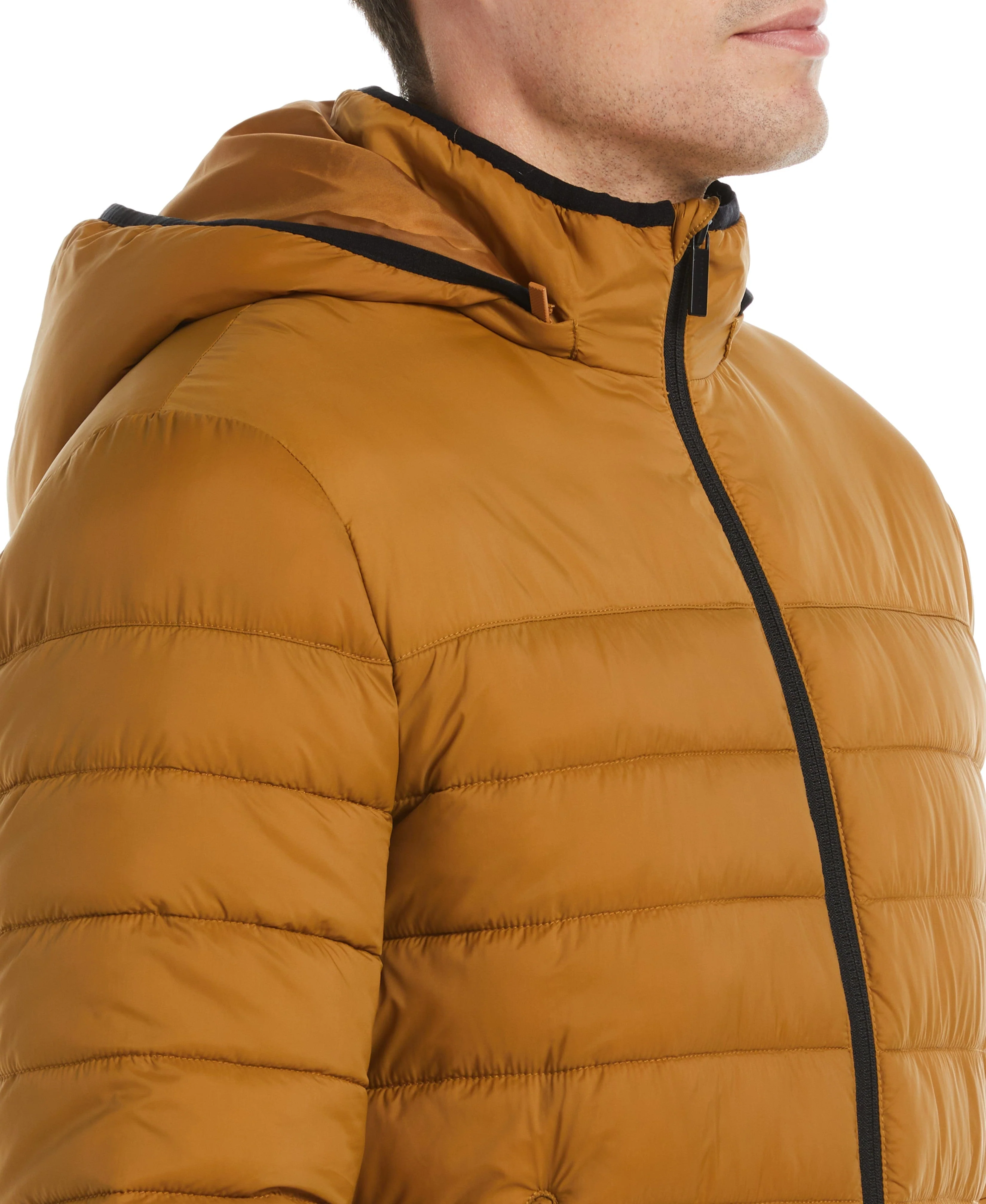 Lightweight Hooded Puffer Jacket