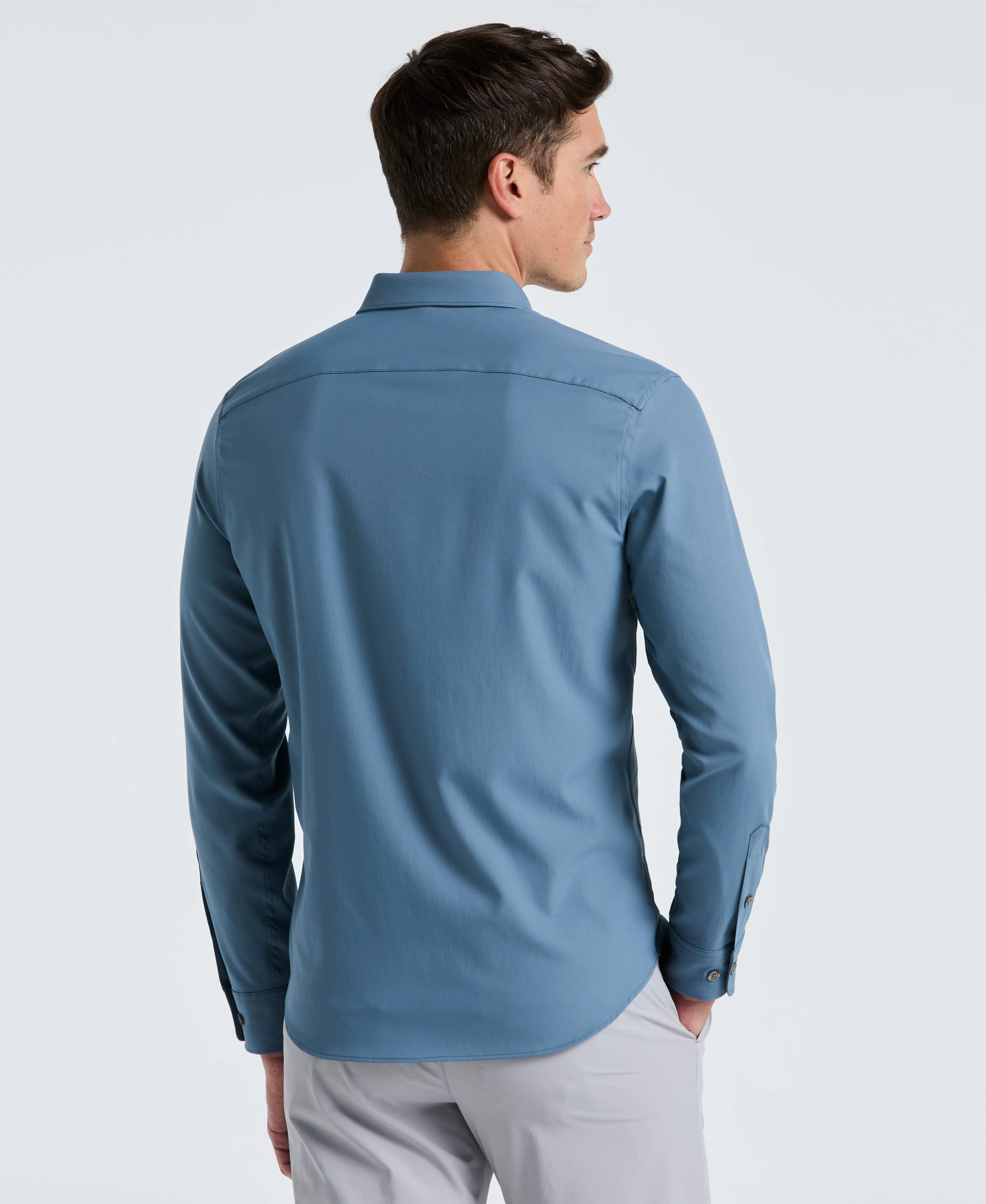 Untucked Total Stretch Slim Fit Shirt