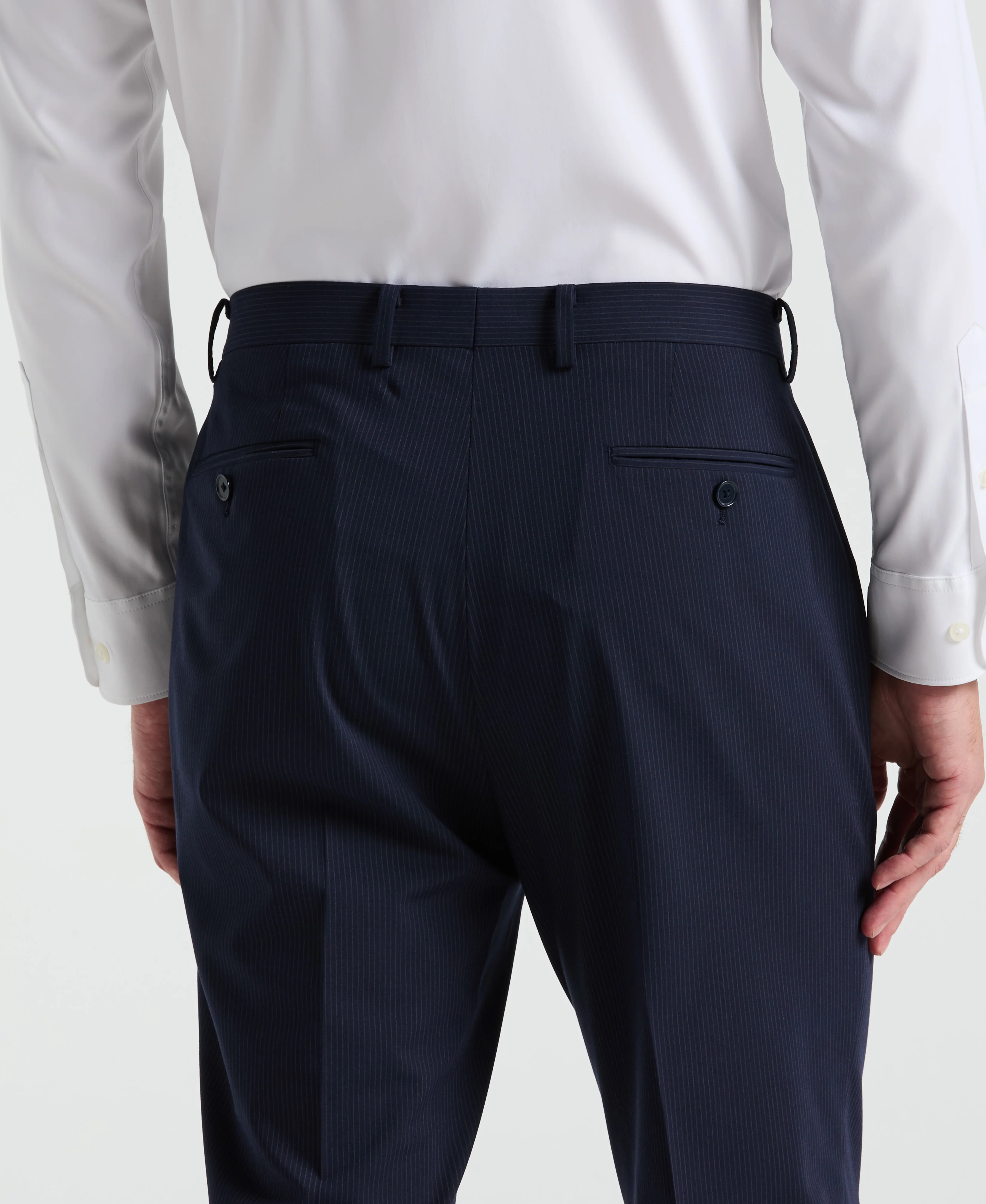 Slim Fit Pinstripe Suit Pant