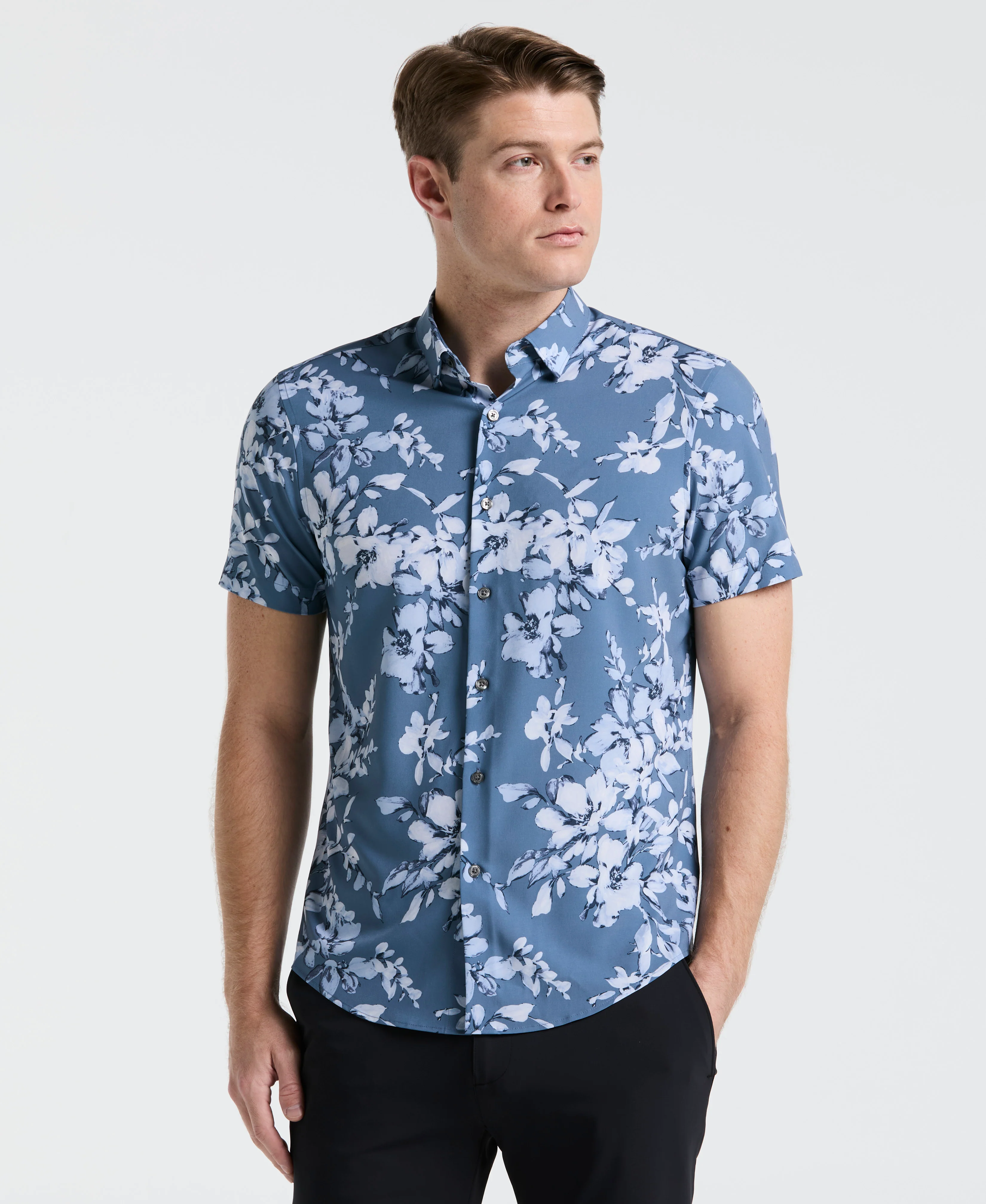 Slim Fit Floral Shirt