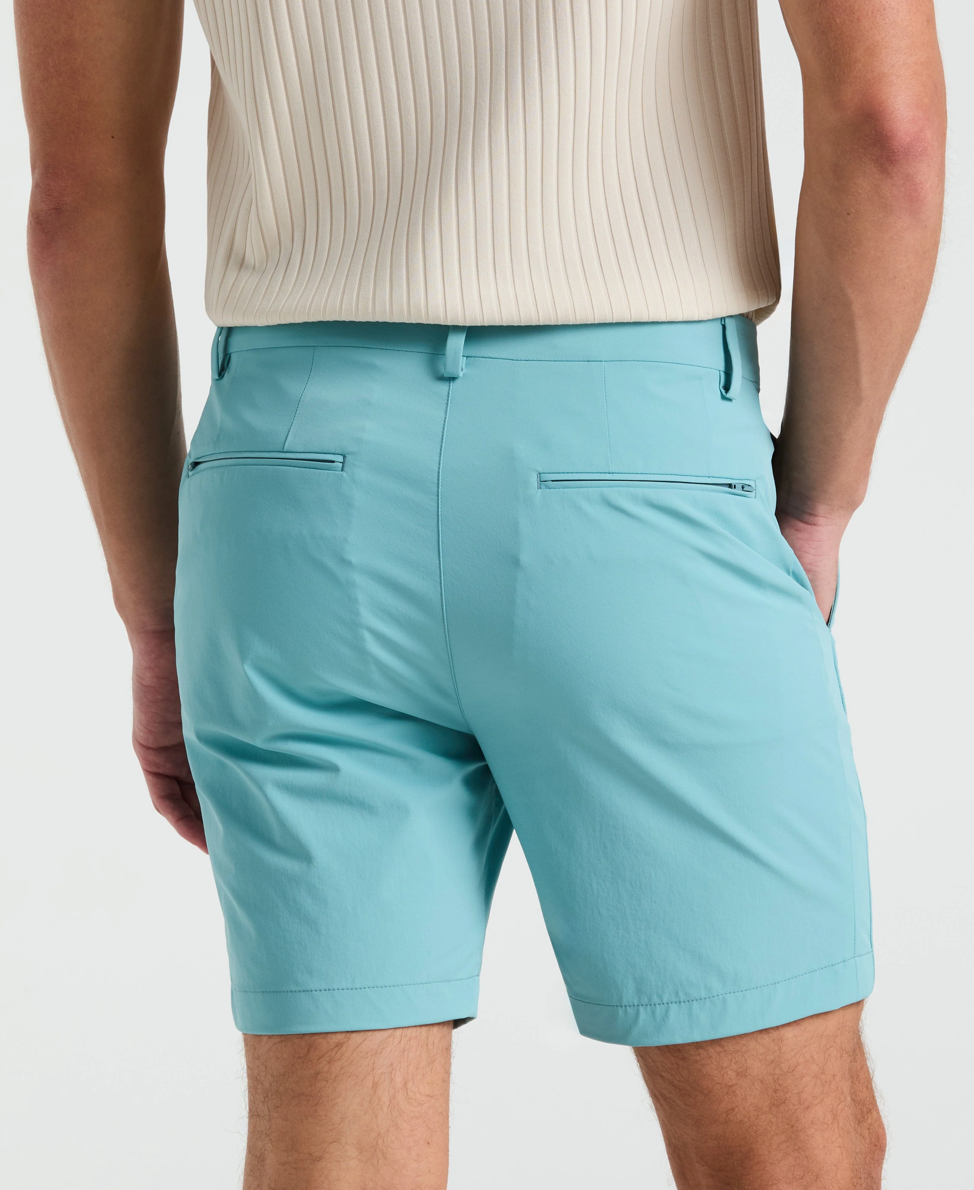 Stretch Solid Tech Short