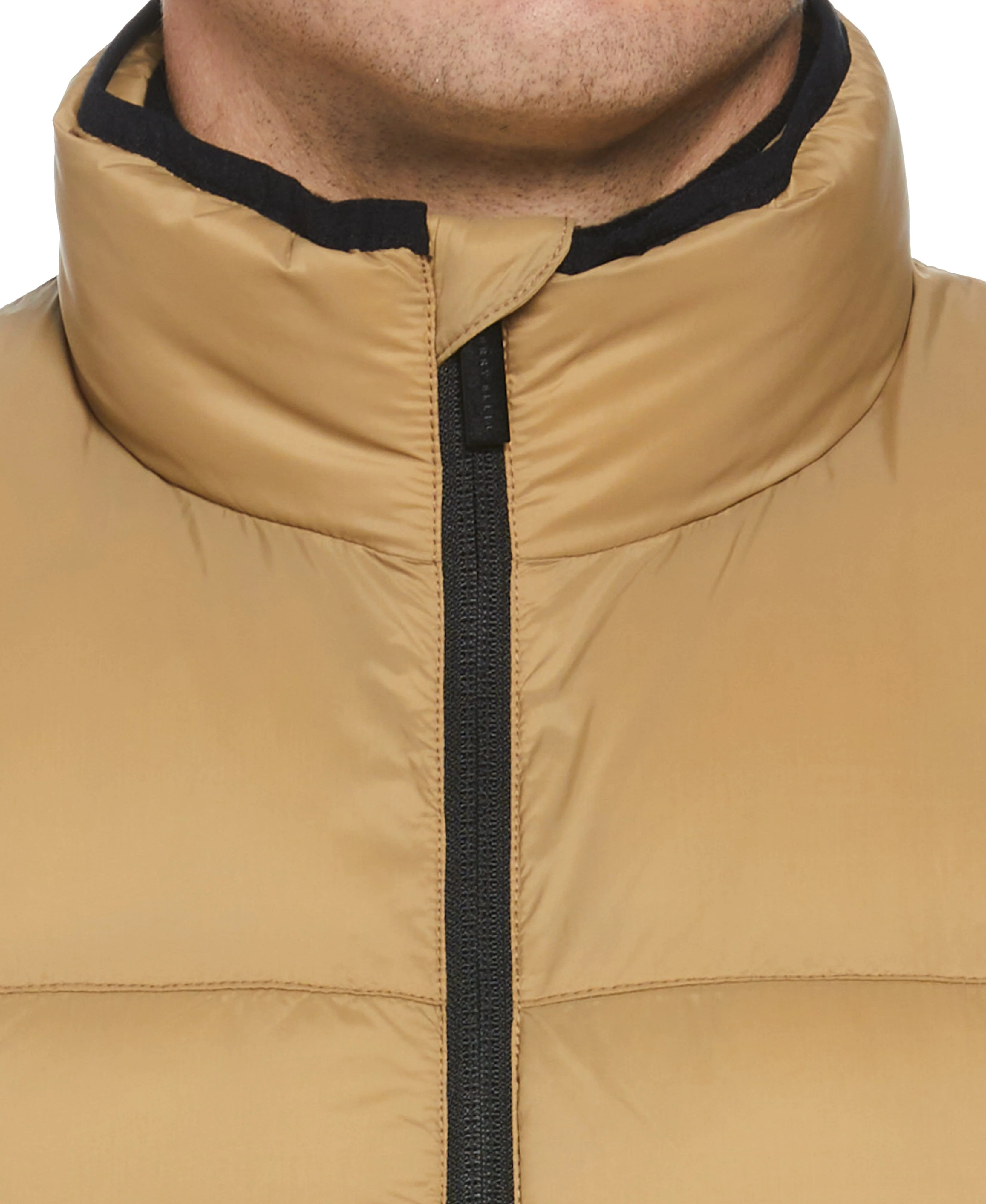 Lightweight Puffer Vest - Brown