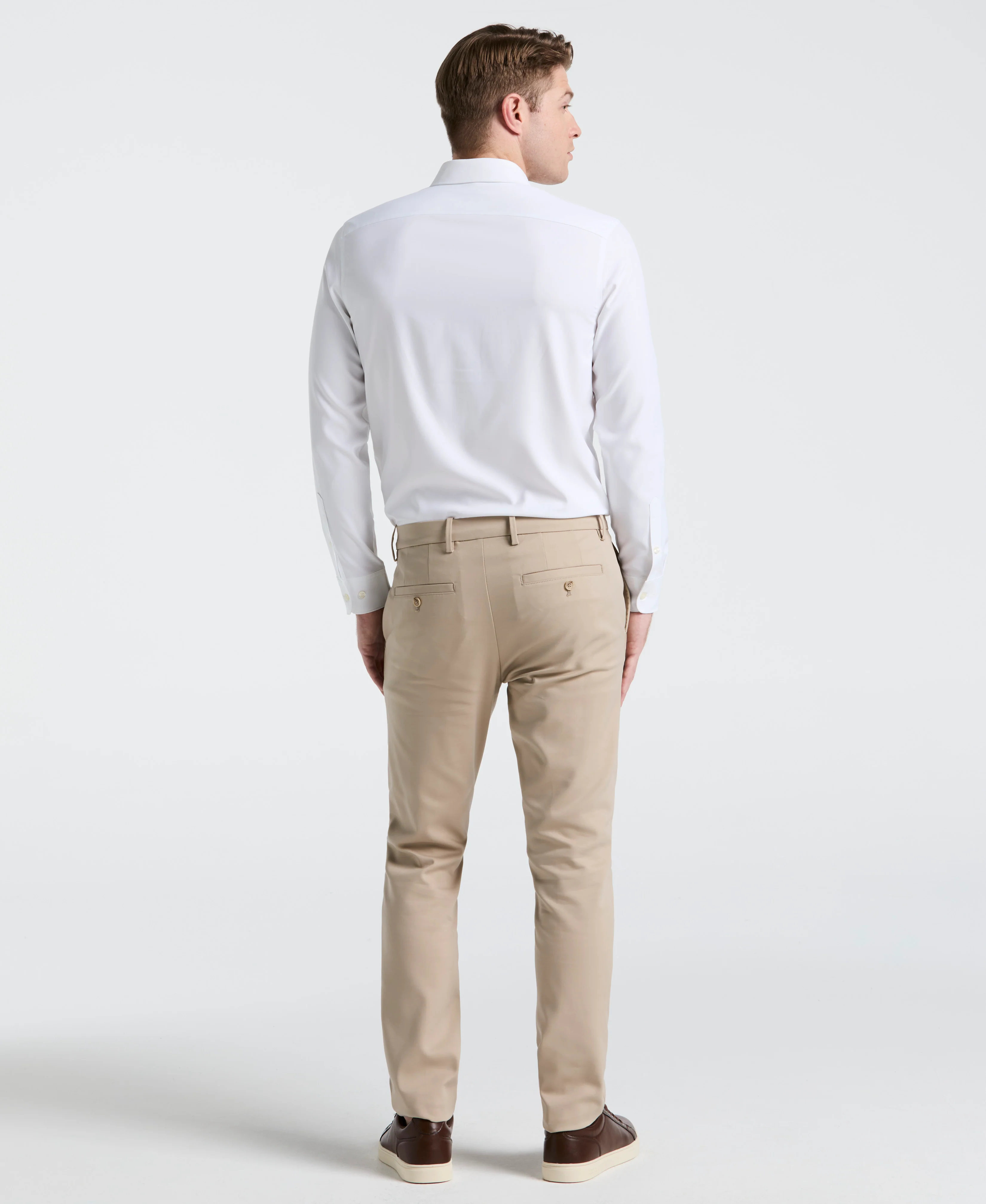 Slim Fit Double Cloth Chino Pant