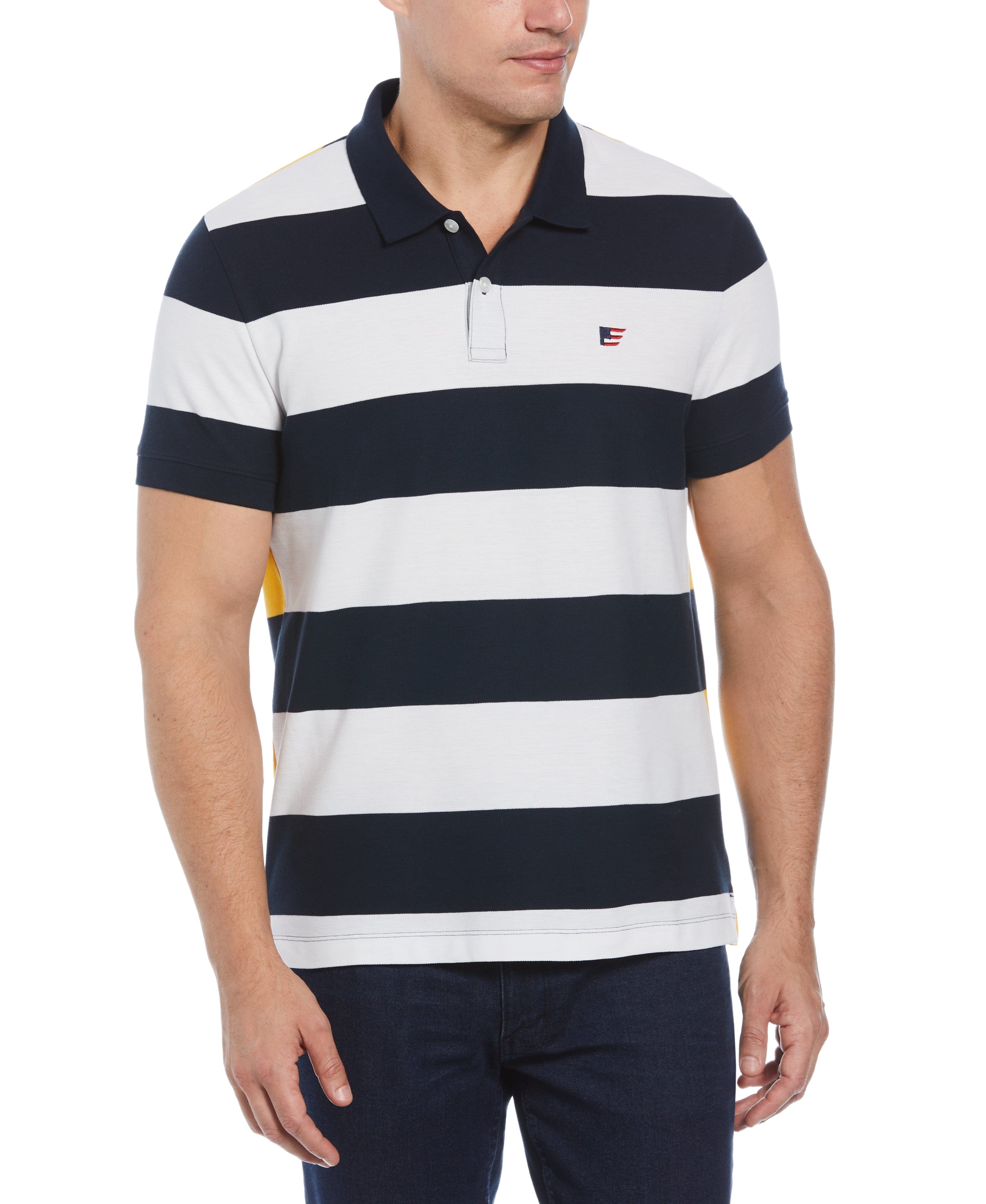 Striped Nautical Polo