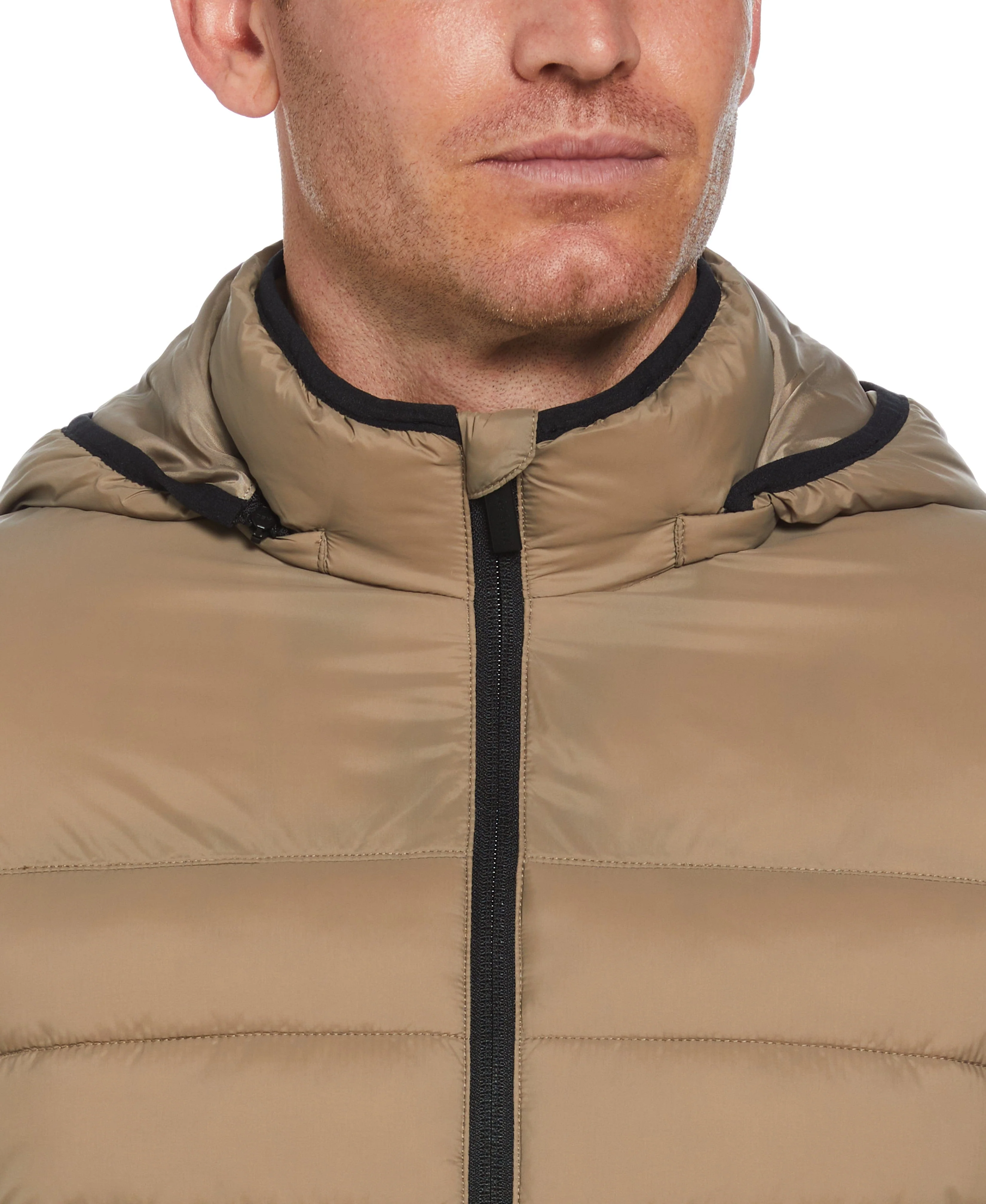 Lightweight Hooded Puffer Jacket