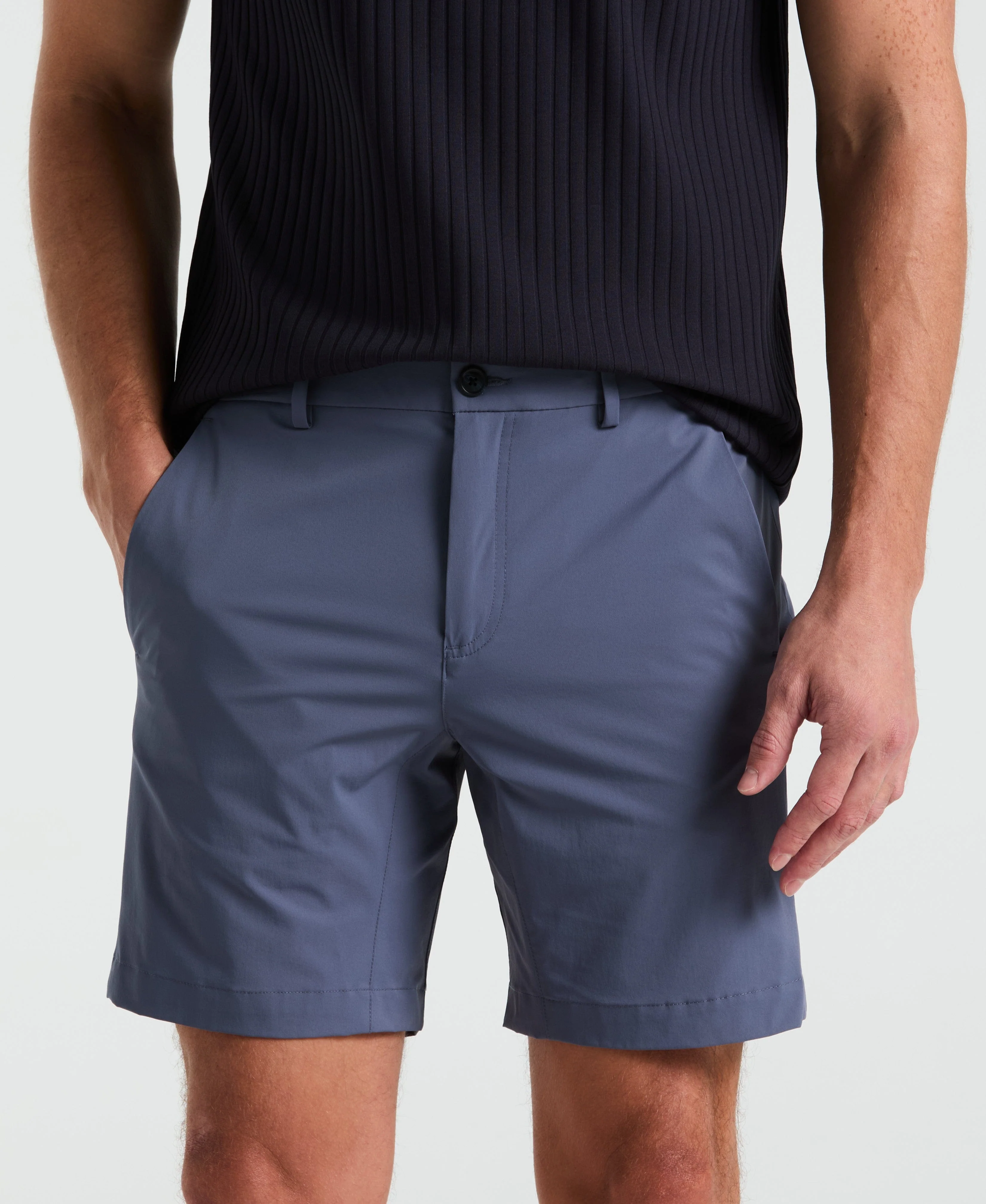 Stretch Solid Tech Short