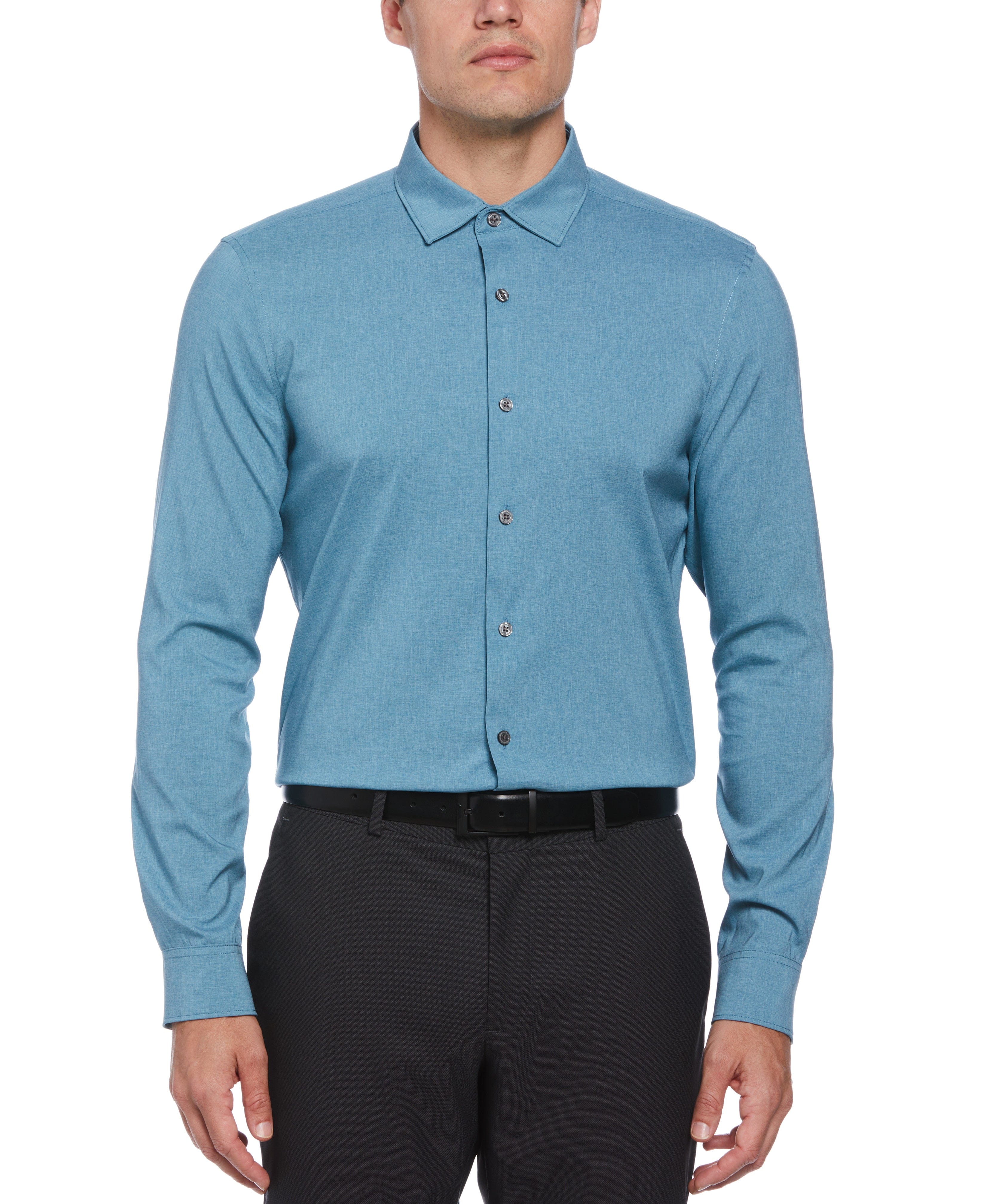 Slim Fit Total Stretch Button Down Shirt