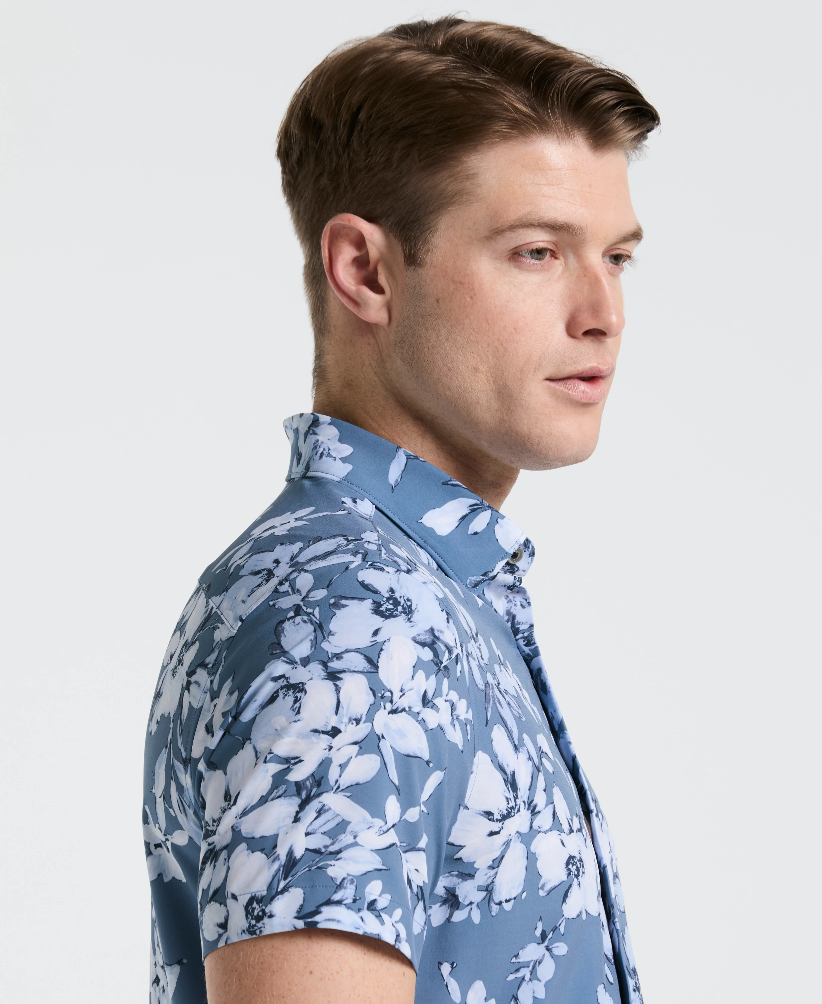 Slim Fit Floral Shirt