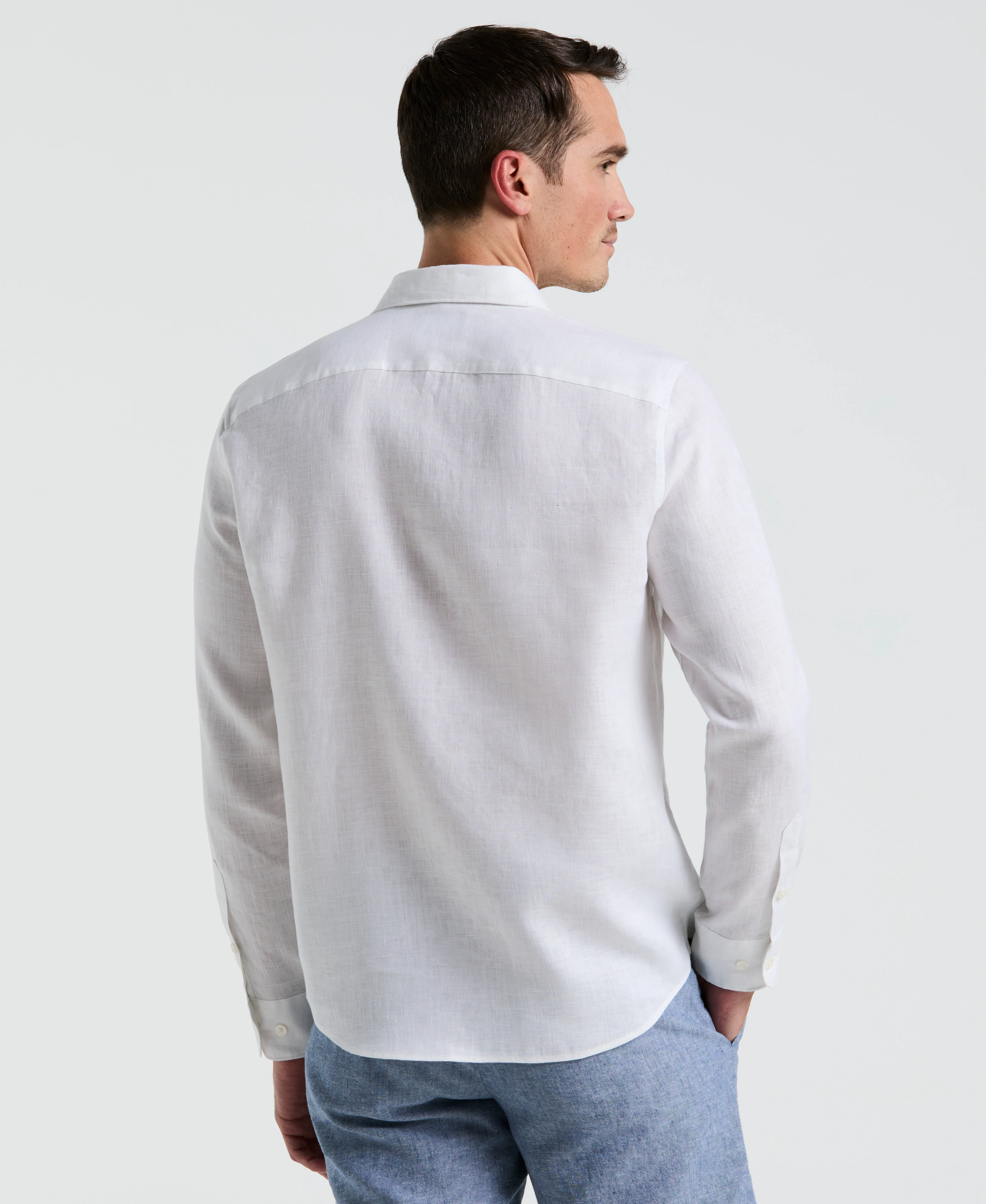 Solid Linen Shirt