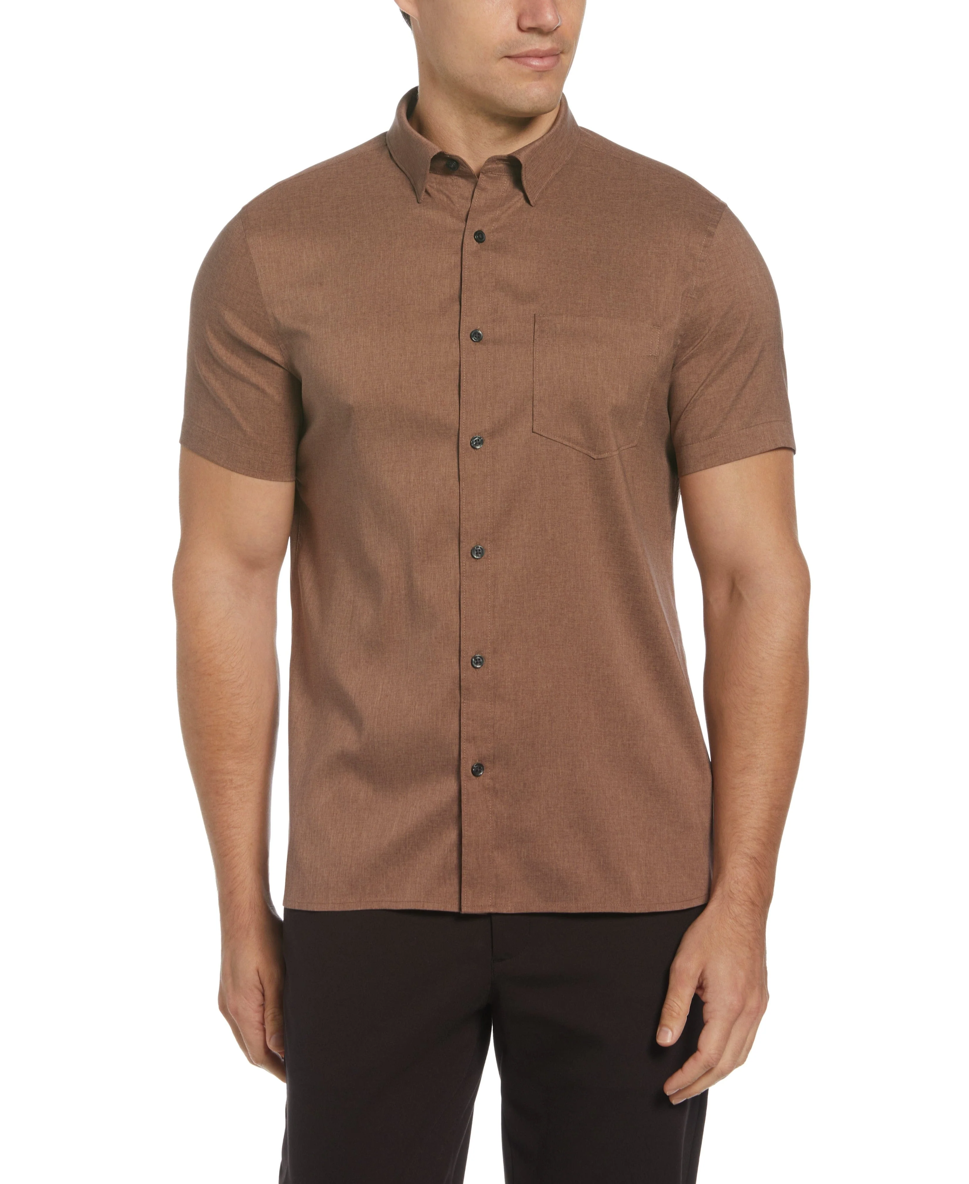 Big & Tall Total Stretch Heather Shirt