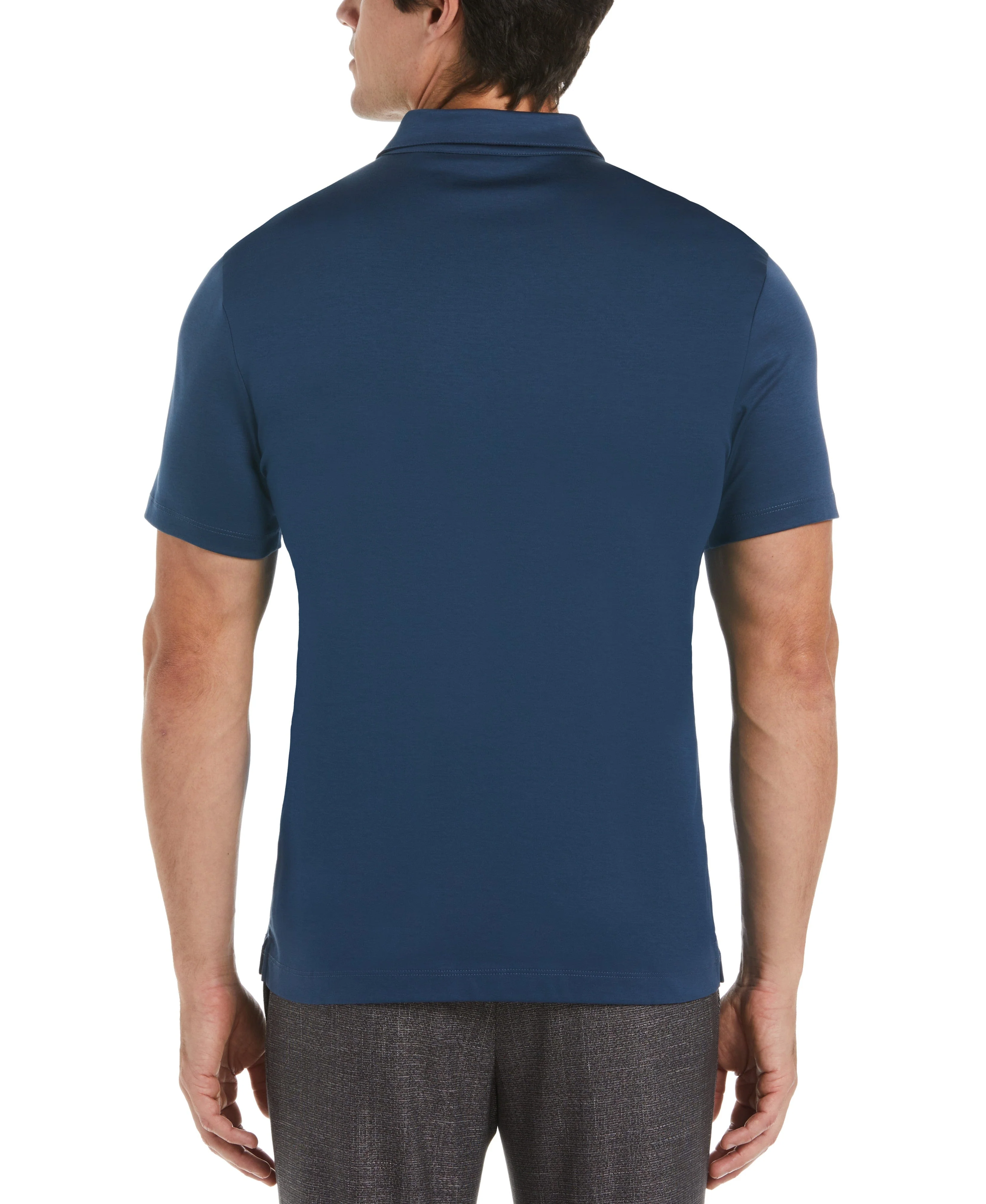Big & Tall Smart Interlock Solid Polo