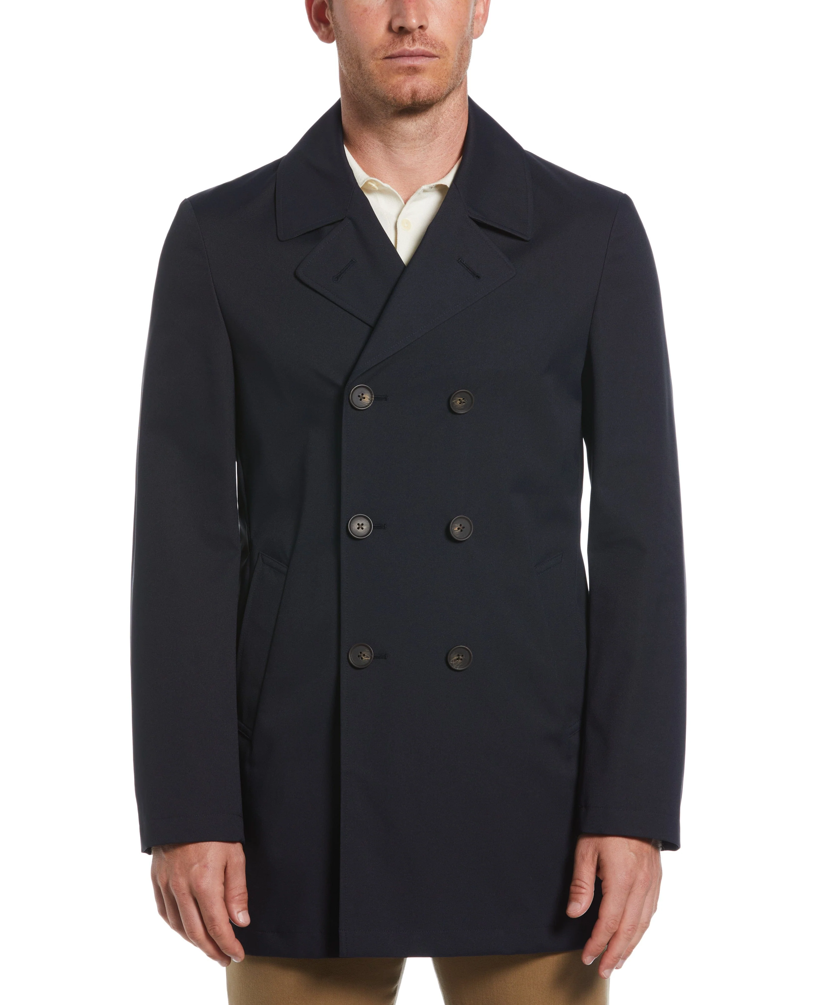 Elias All Weather Nylon Pea Coat