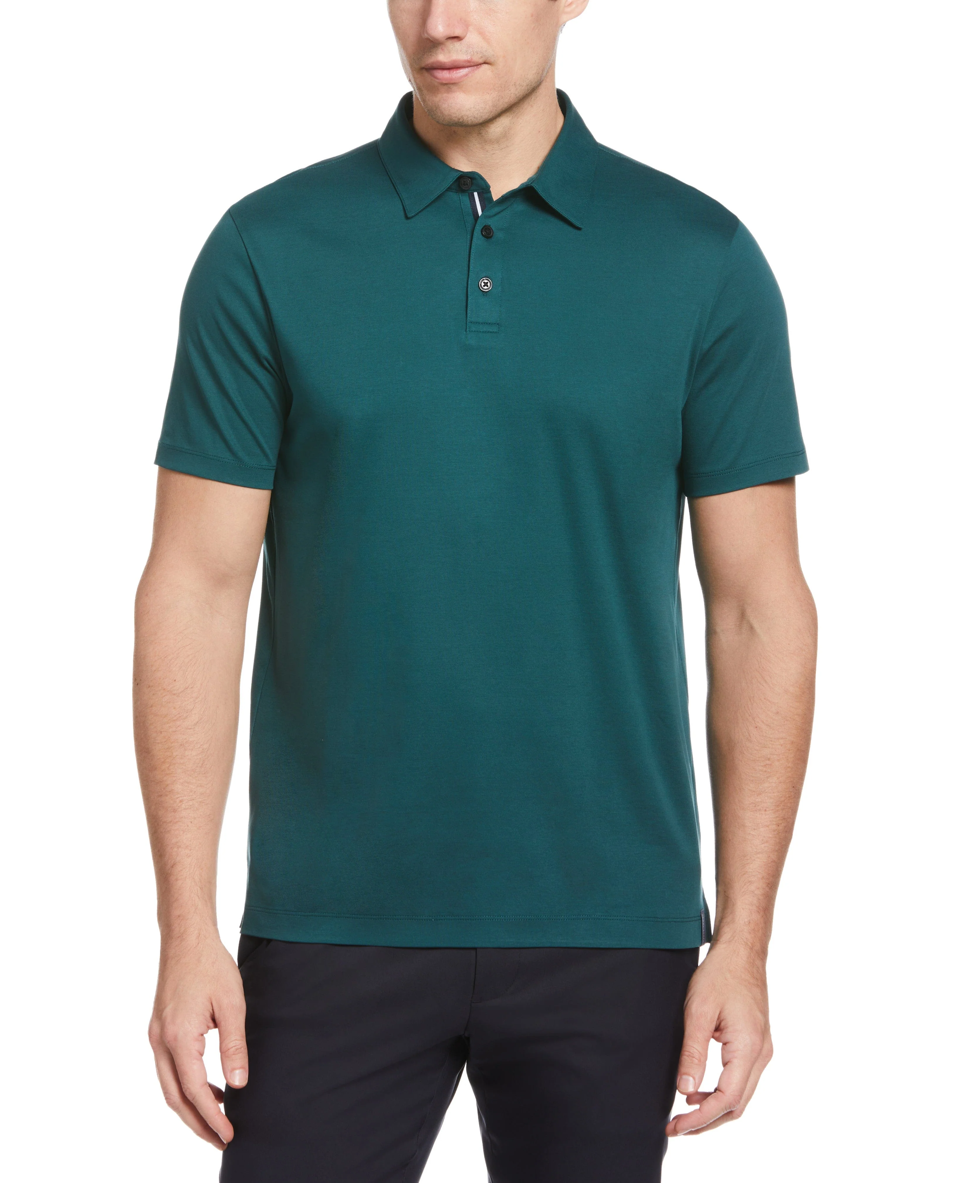 Smart Interlock Solid Polo