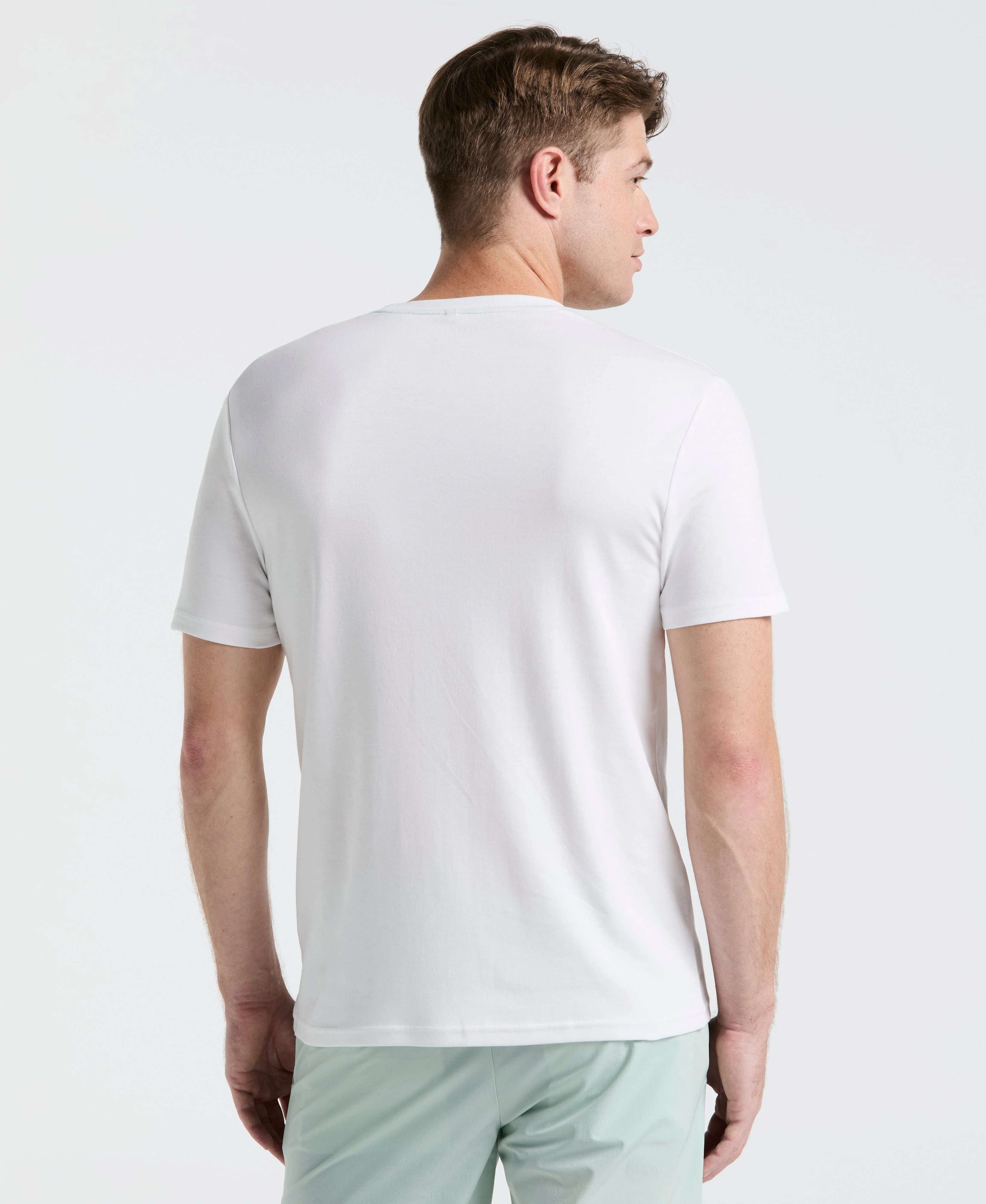 Bold Signature Crew Neck Tee