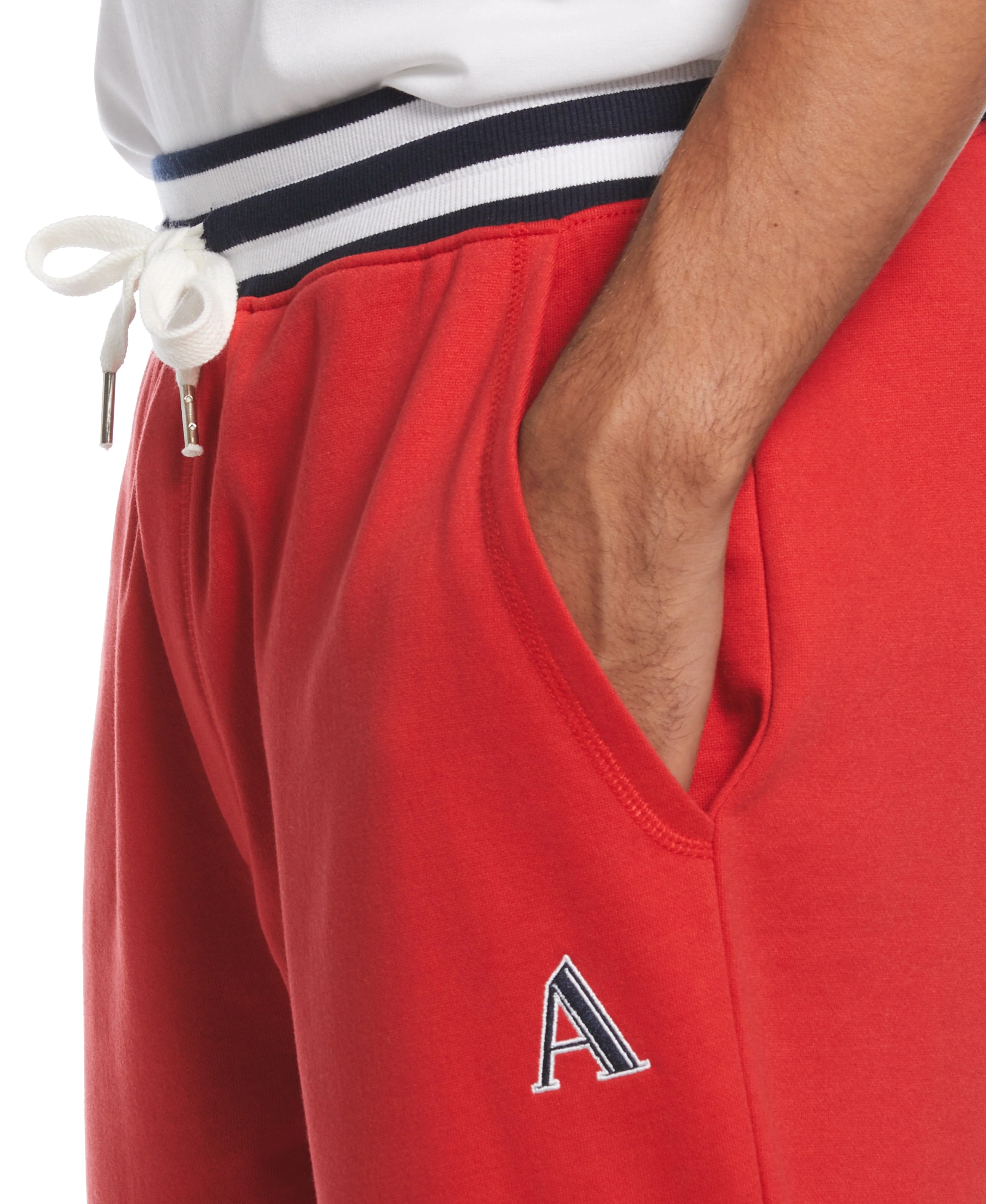 Contrast Ribbing Jogger