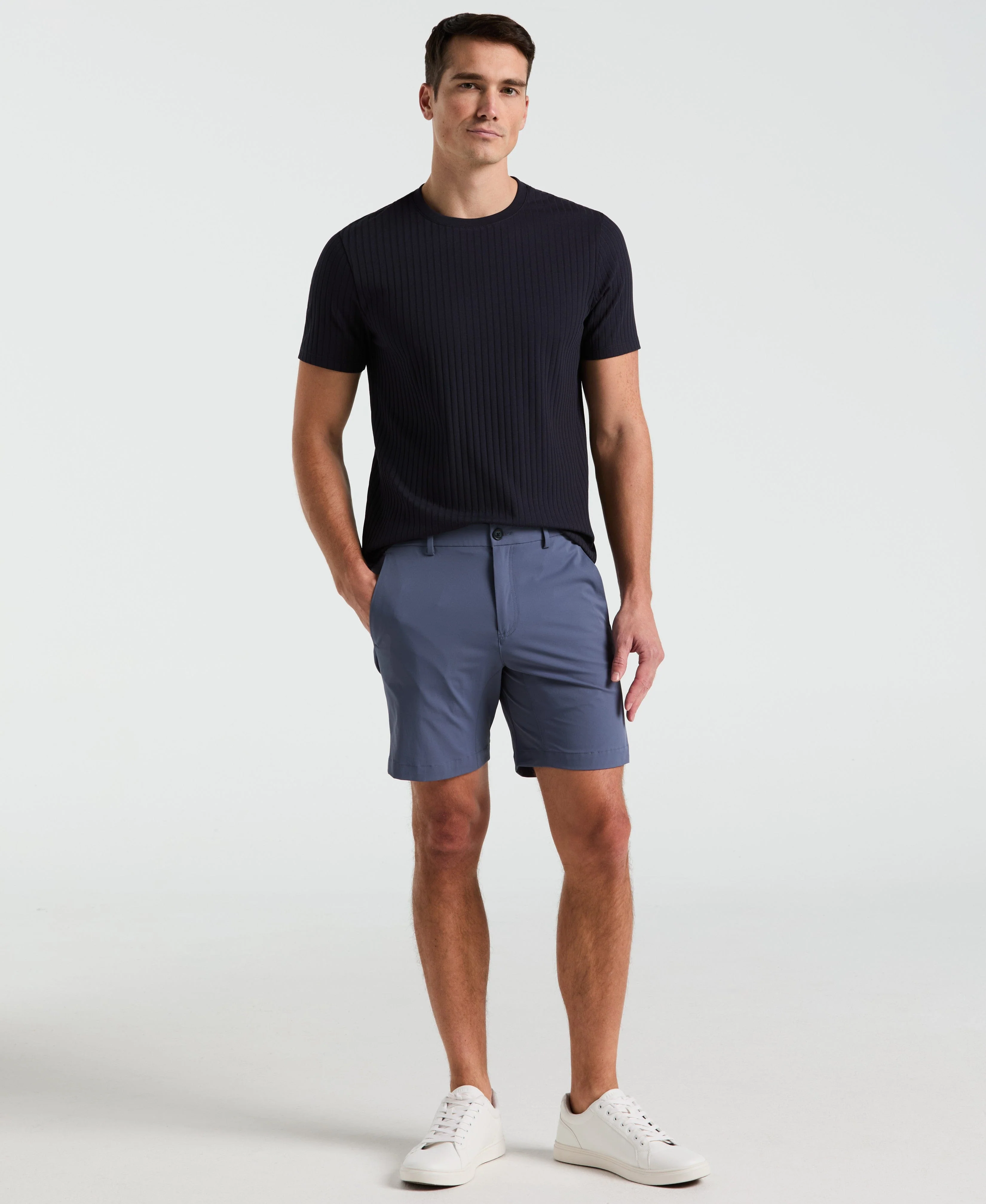 Stretch Solid Tech Short