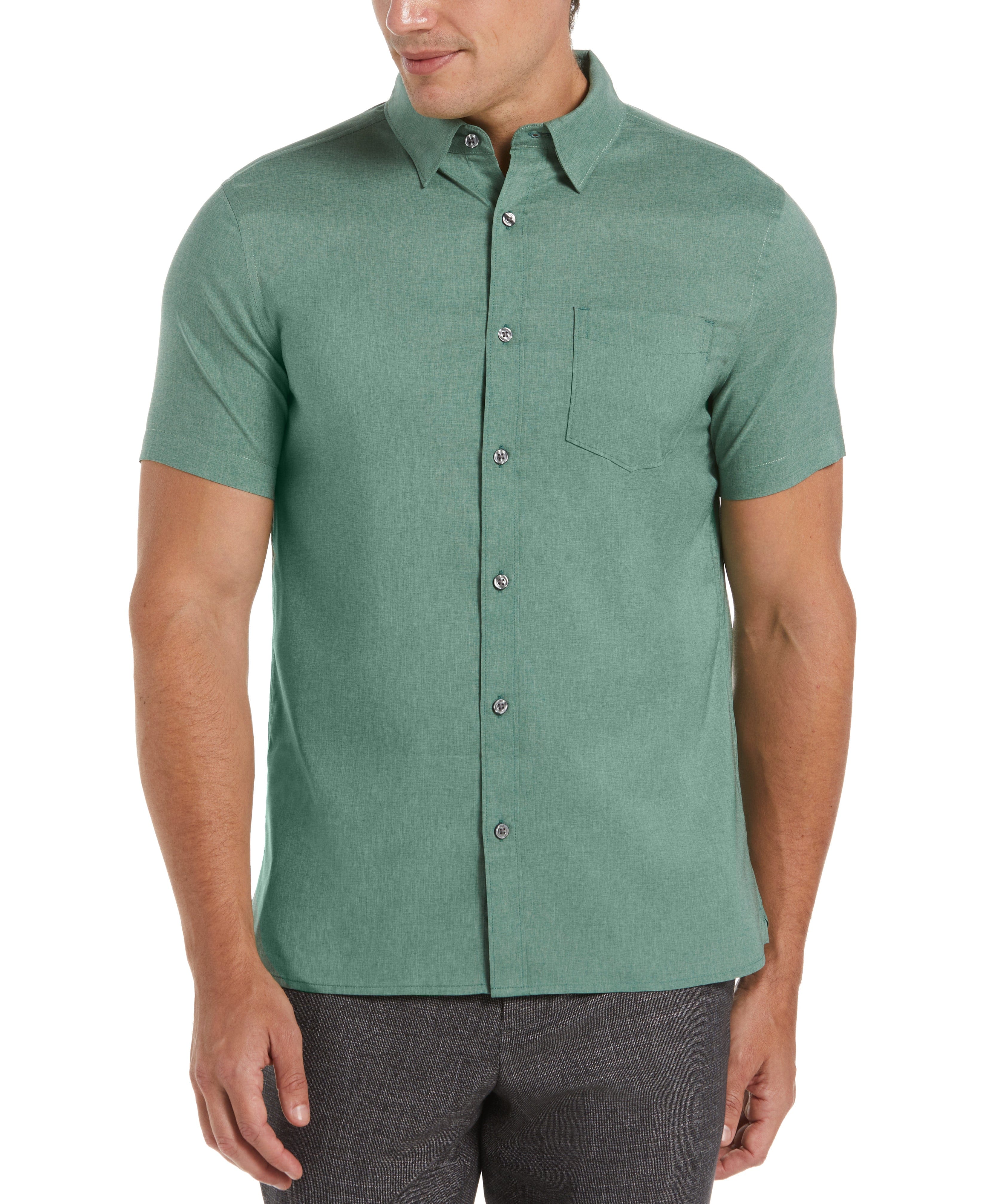 Total Stretch Slim Fit Heather Shirt