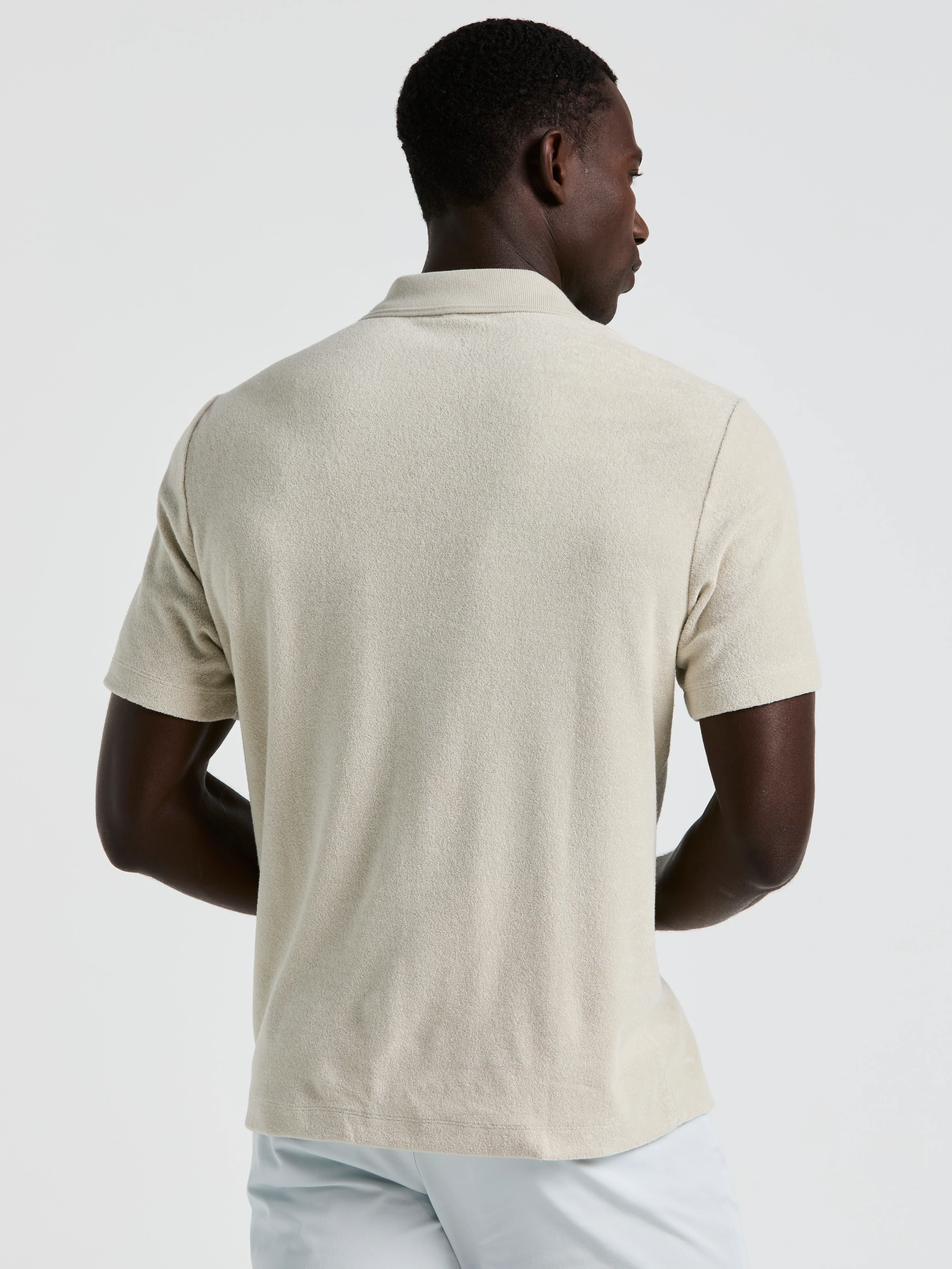 Terry Camp Collar Shirt