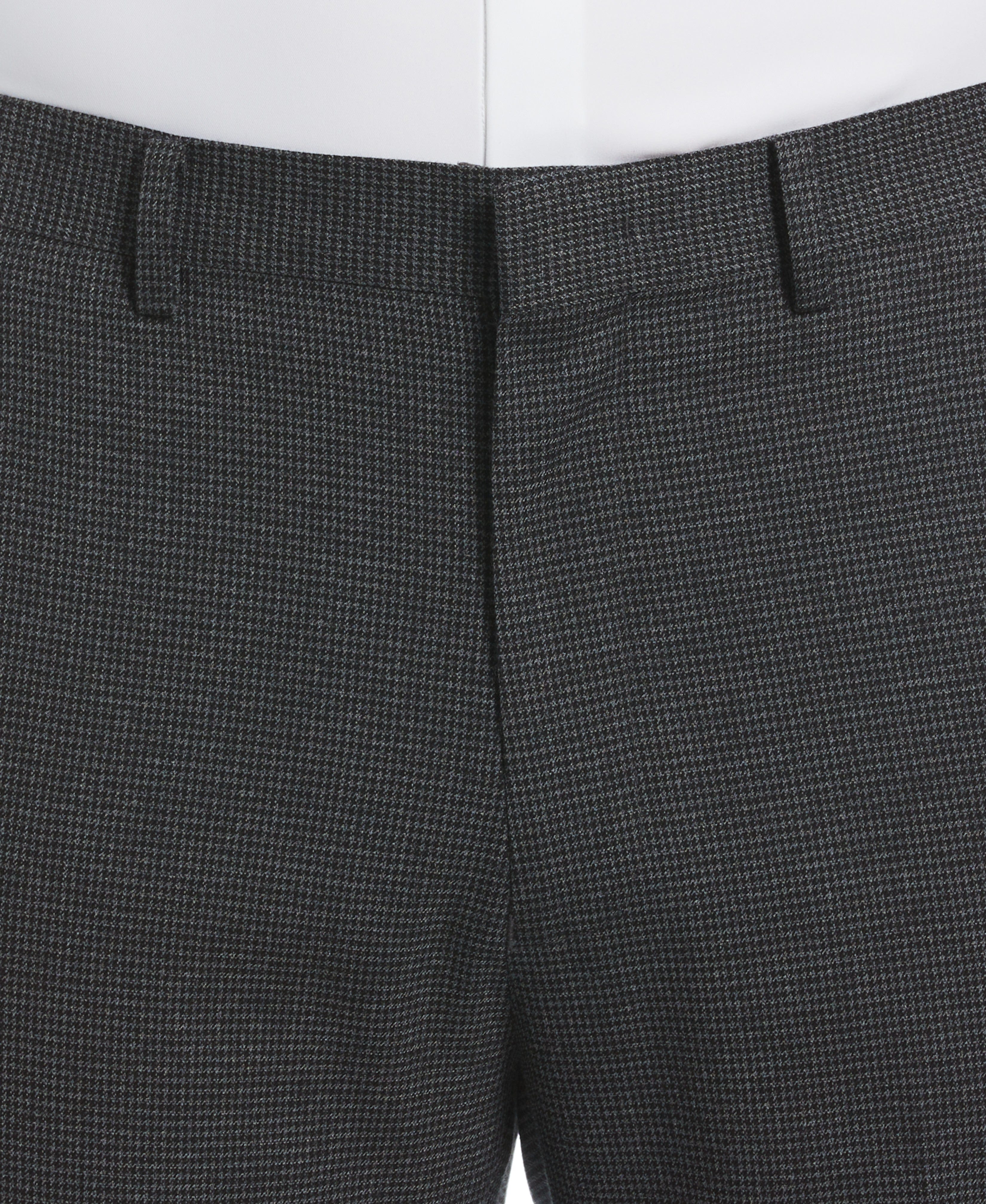 Slim Fit Houndstooth Suit Pant