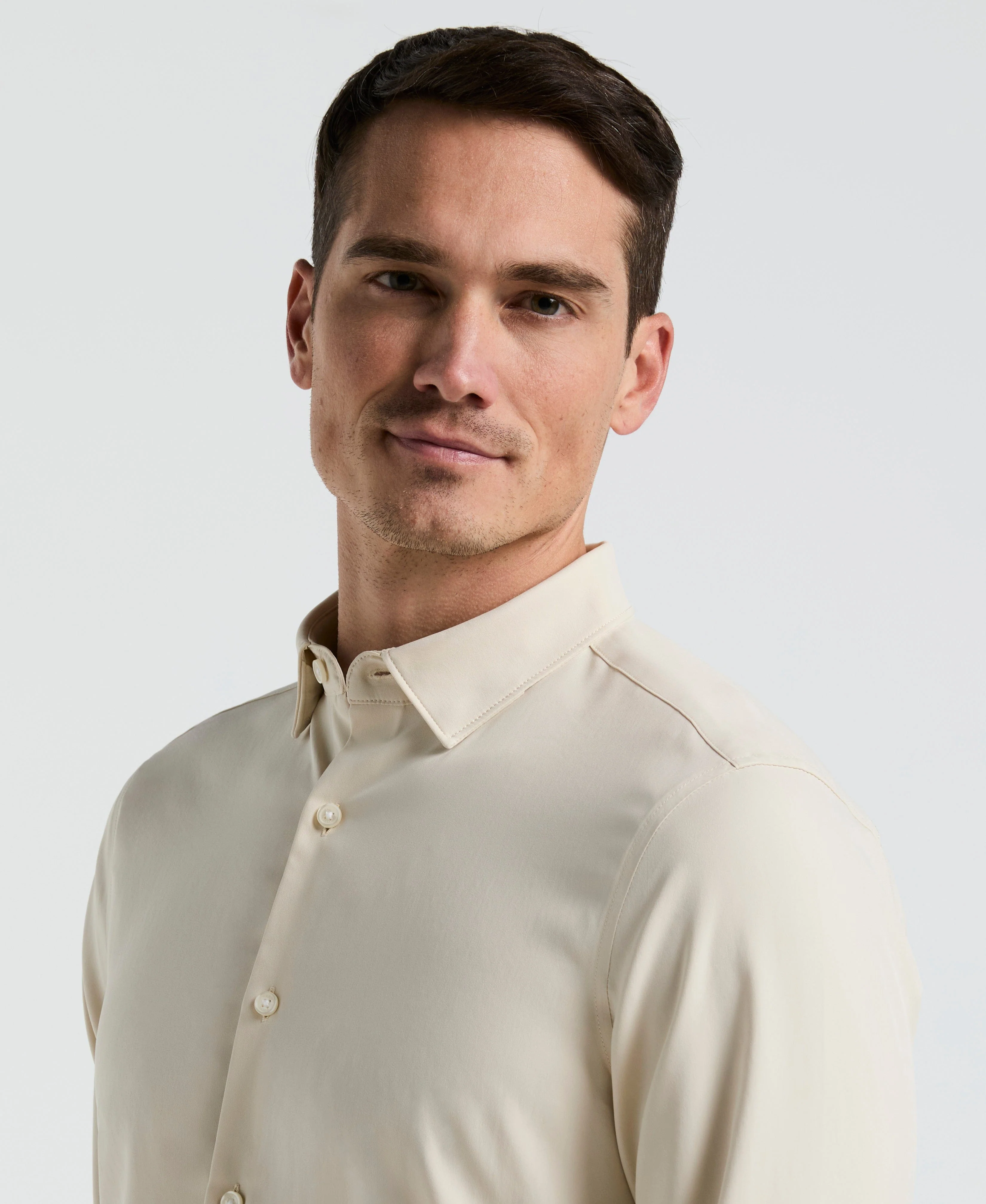 Untucked Total Stretch Slim Fit Shirt