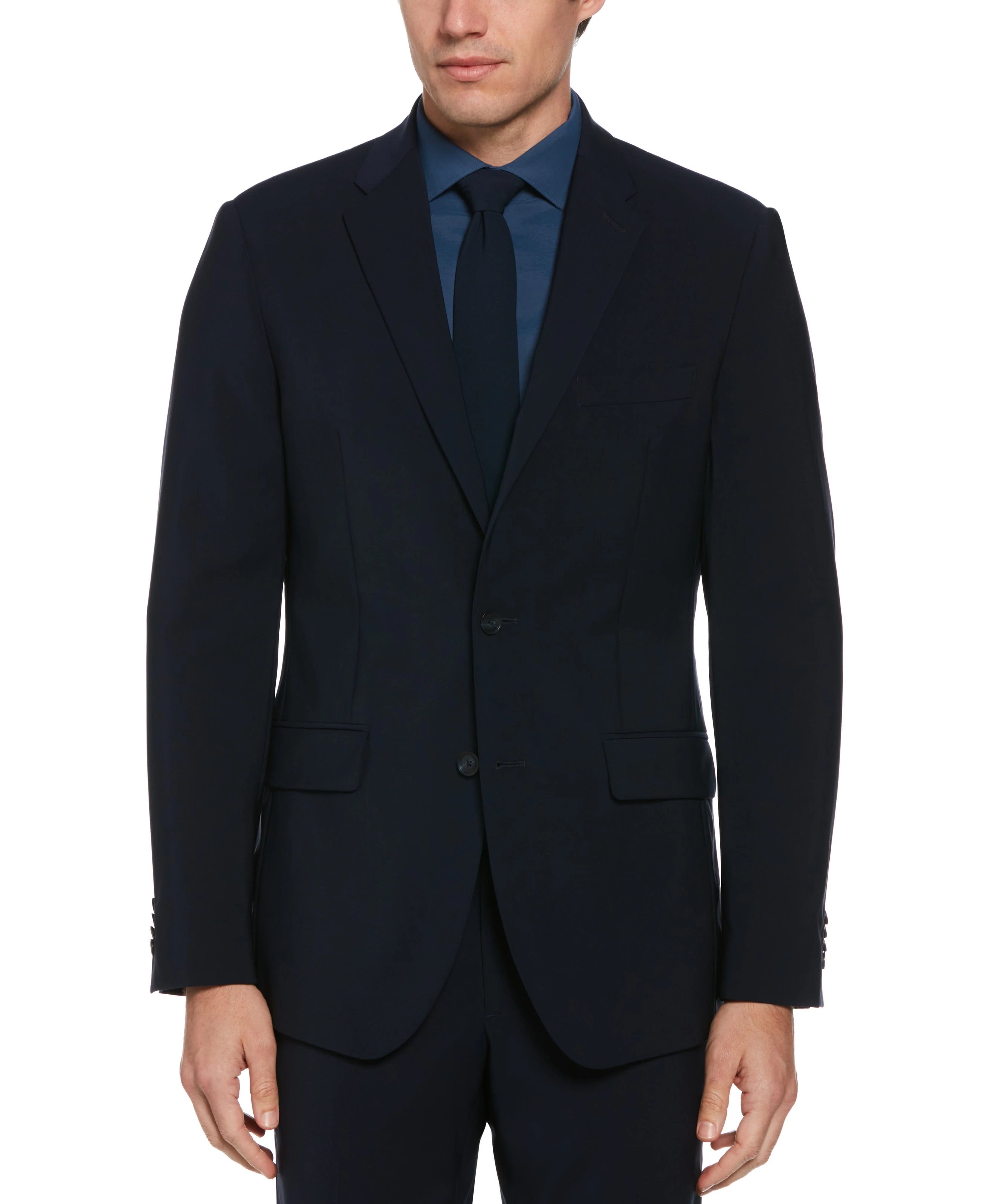 Slim Fit Textured Suit Jacket